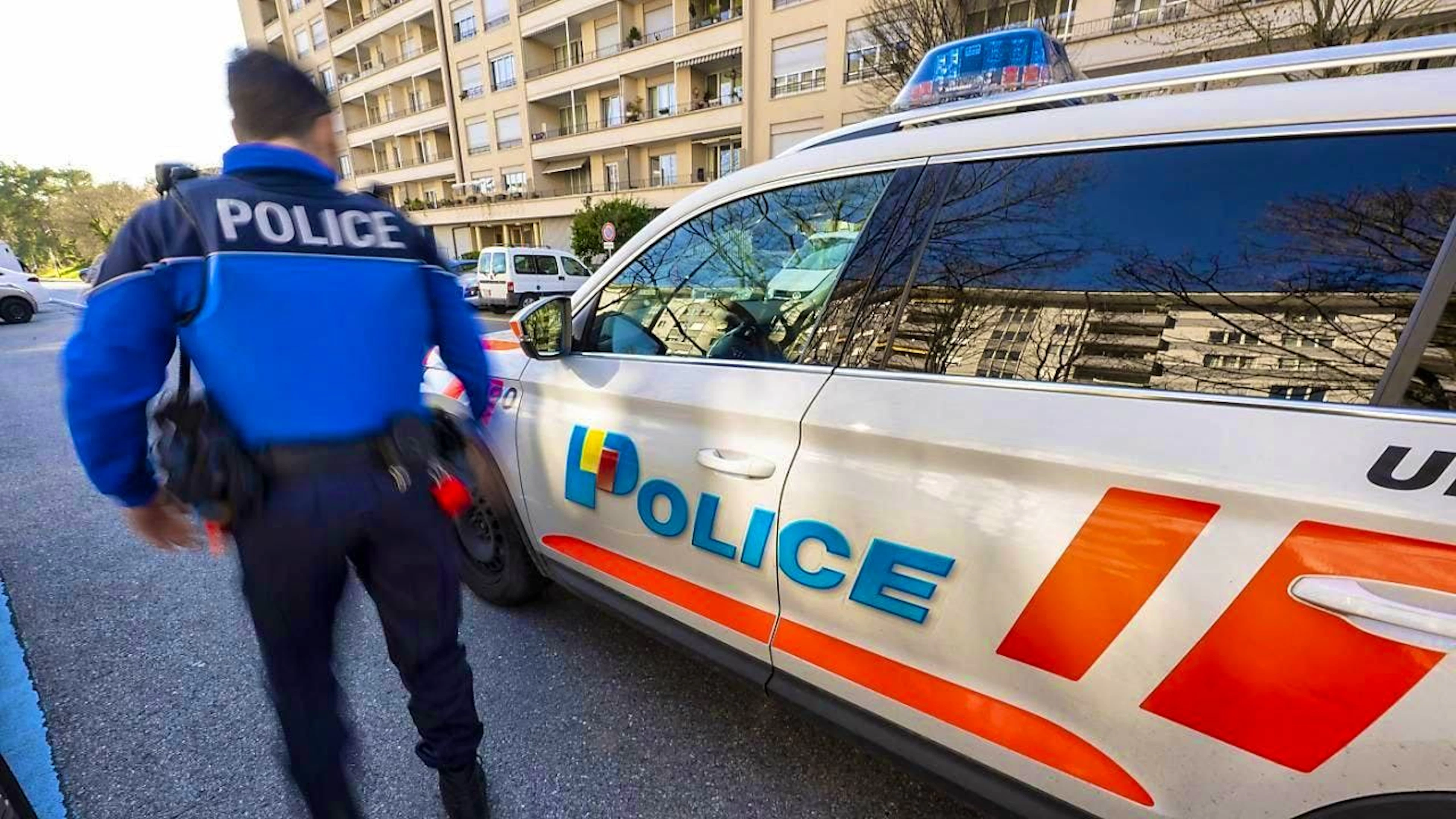 The Geneva police arrested nine people in a raid last week, including a local Green politician. (symbolic image)
