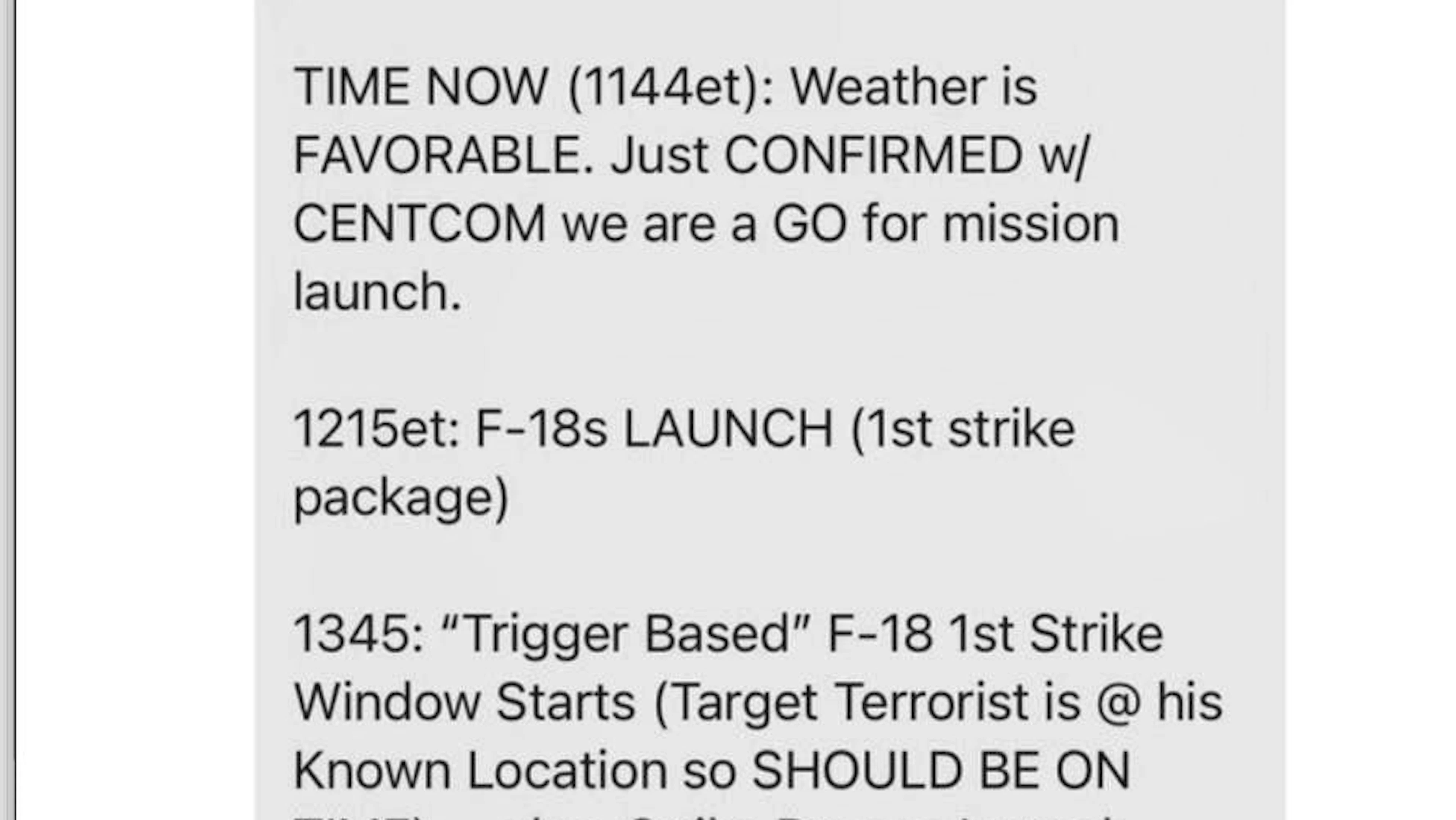 Pete Hegseth shared sensitive military information in the chat.