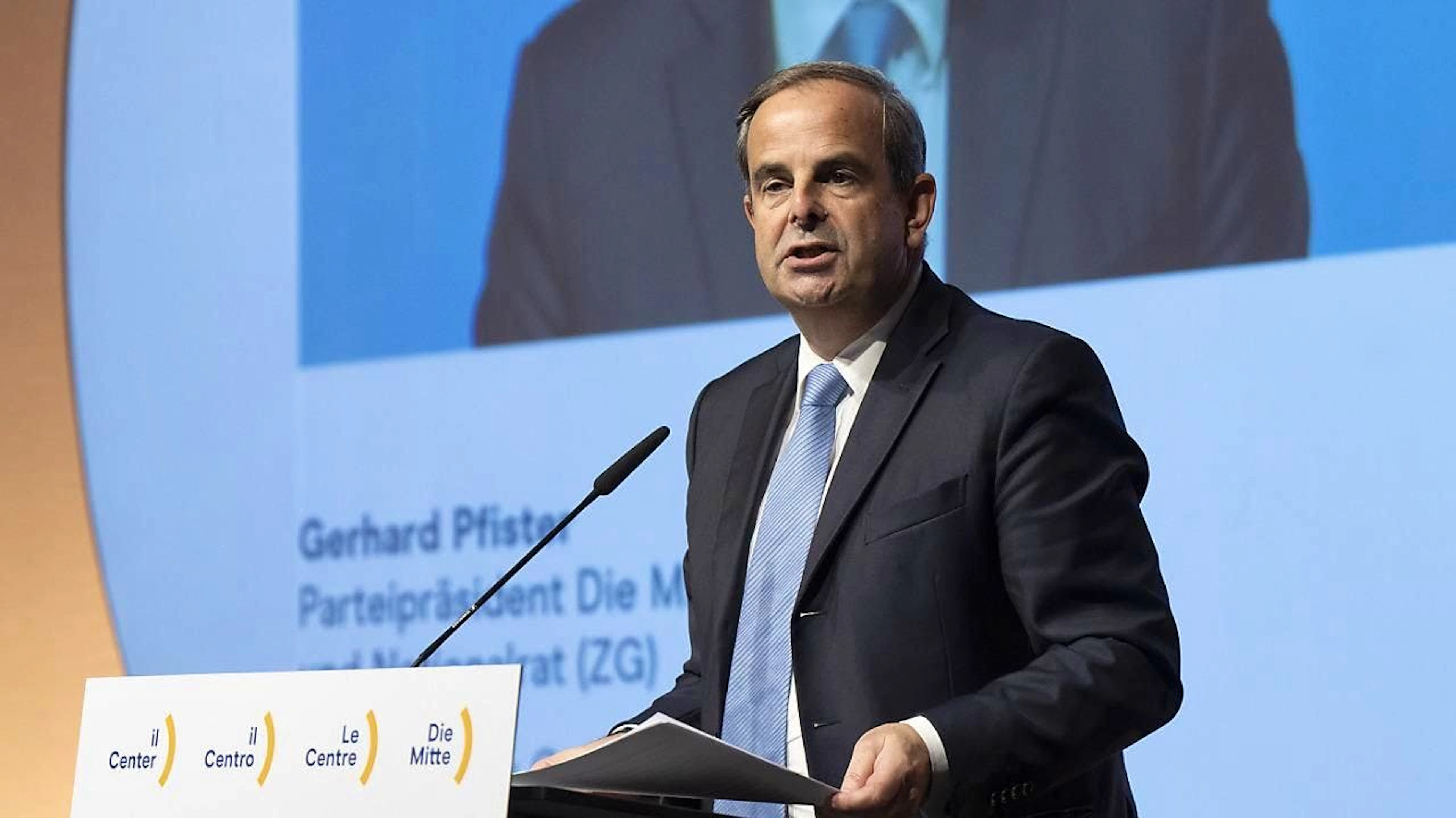 Die Findungskommission für die Ersatzwahl des abtretenden Mitte-Präsidenten Gerhard Pfister hat am Donnerstag ihre Arbeit aufgenommen. (Archivbild)