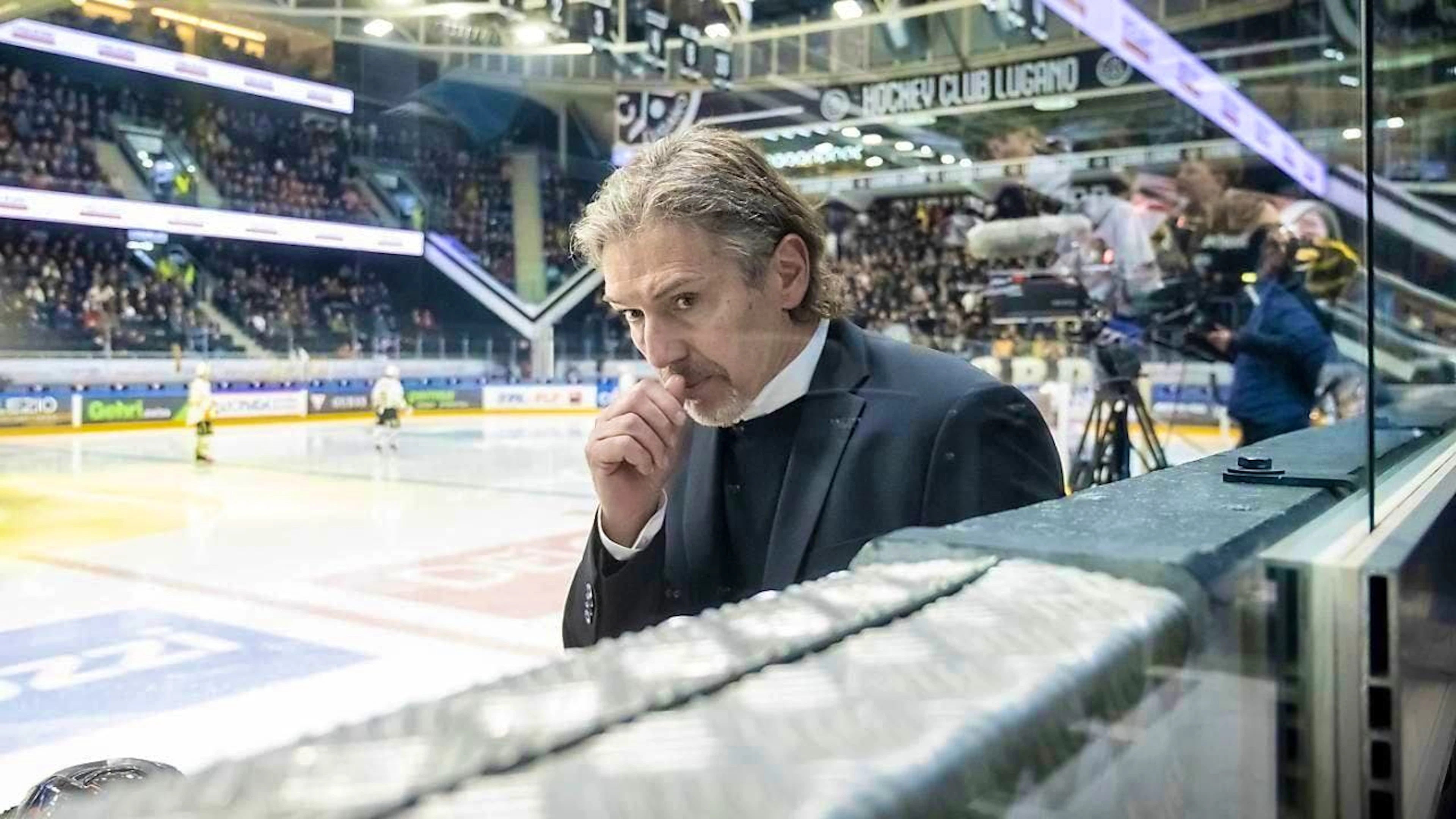Uwe Krupp only stayed with HC Lugano for a few months.