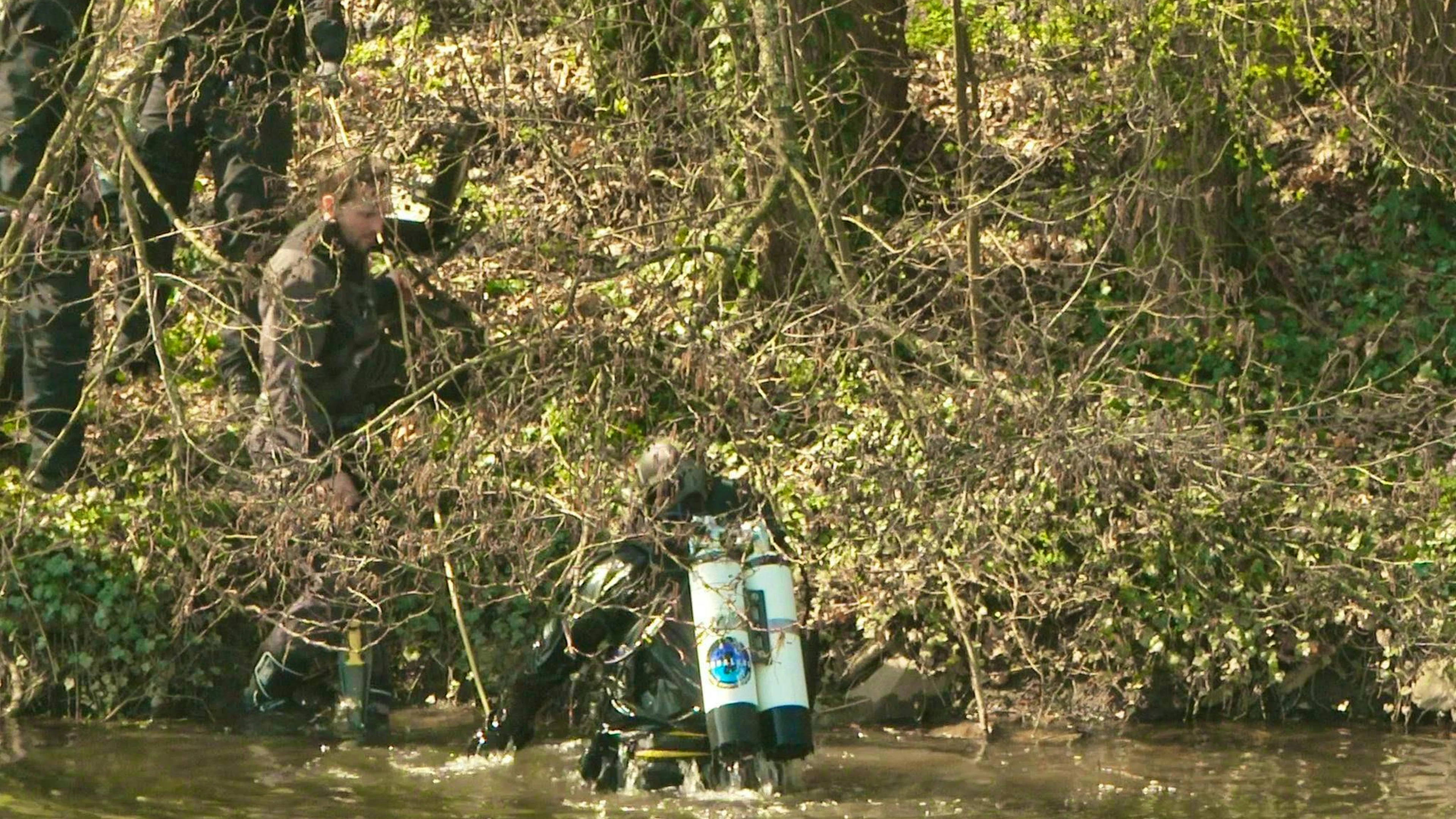 Residents and relatives fear for Pawlow's fate during the search.