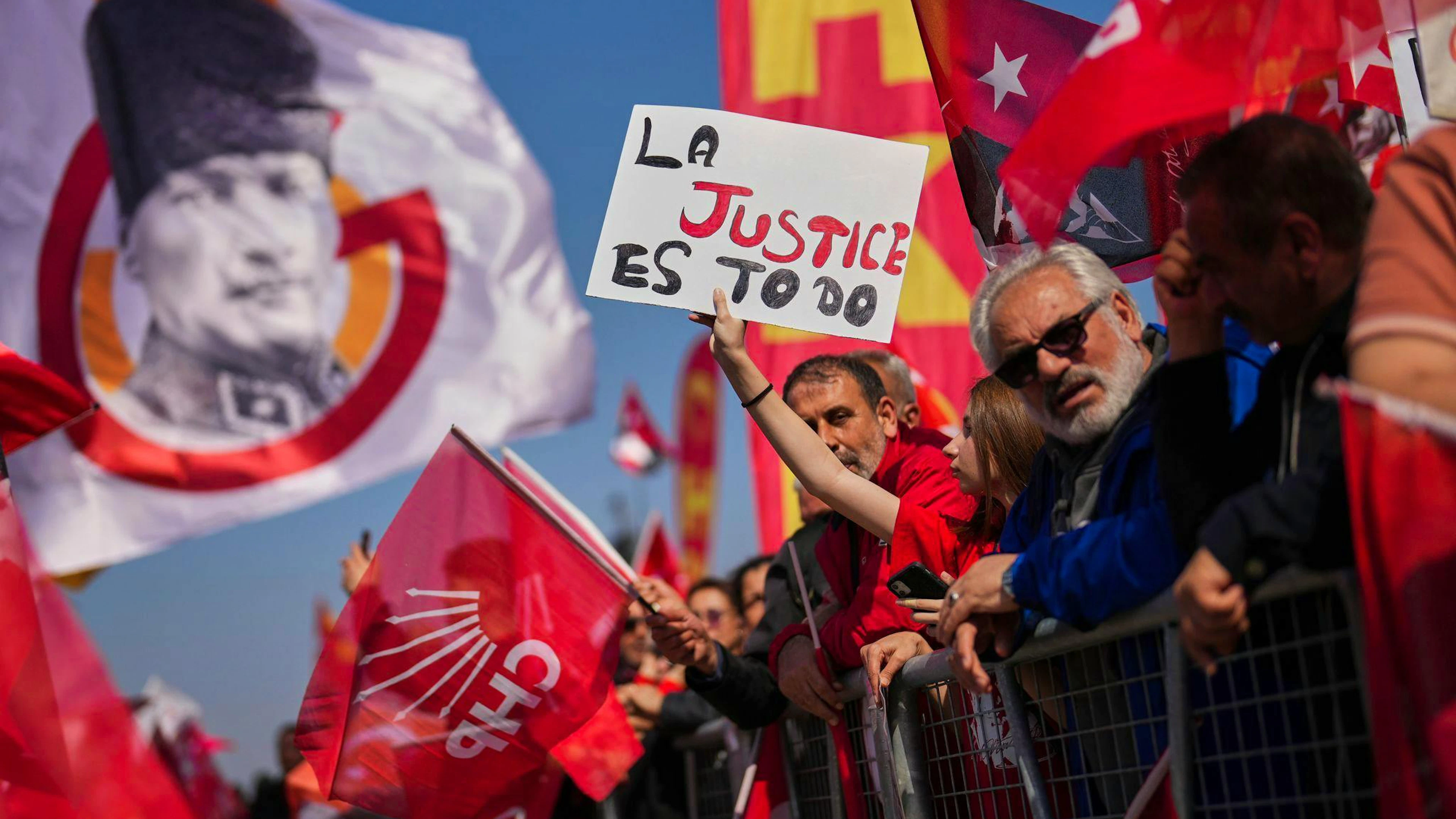Viele wurden seit Beginn der Proteste schon festgenommen.