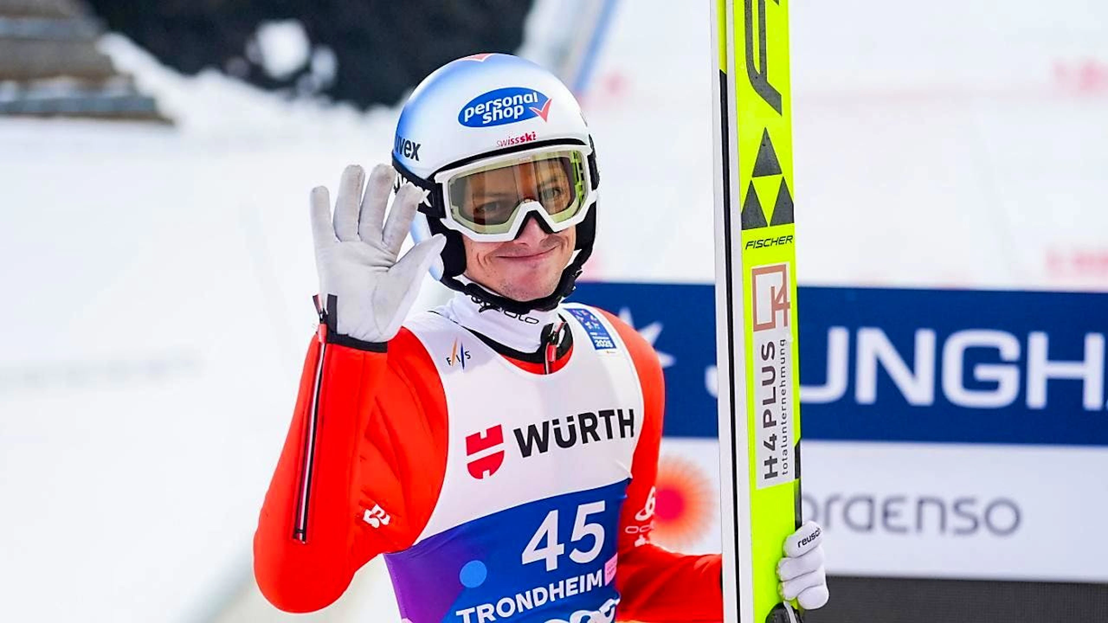 Sicherte den Schweizer Skispringern mit dem letzten Sprung den 7. Platz im Team
