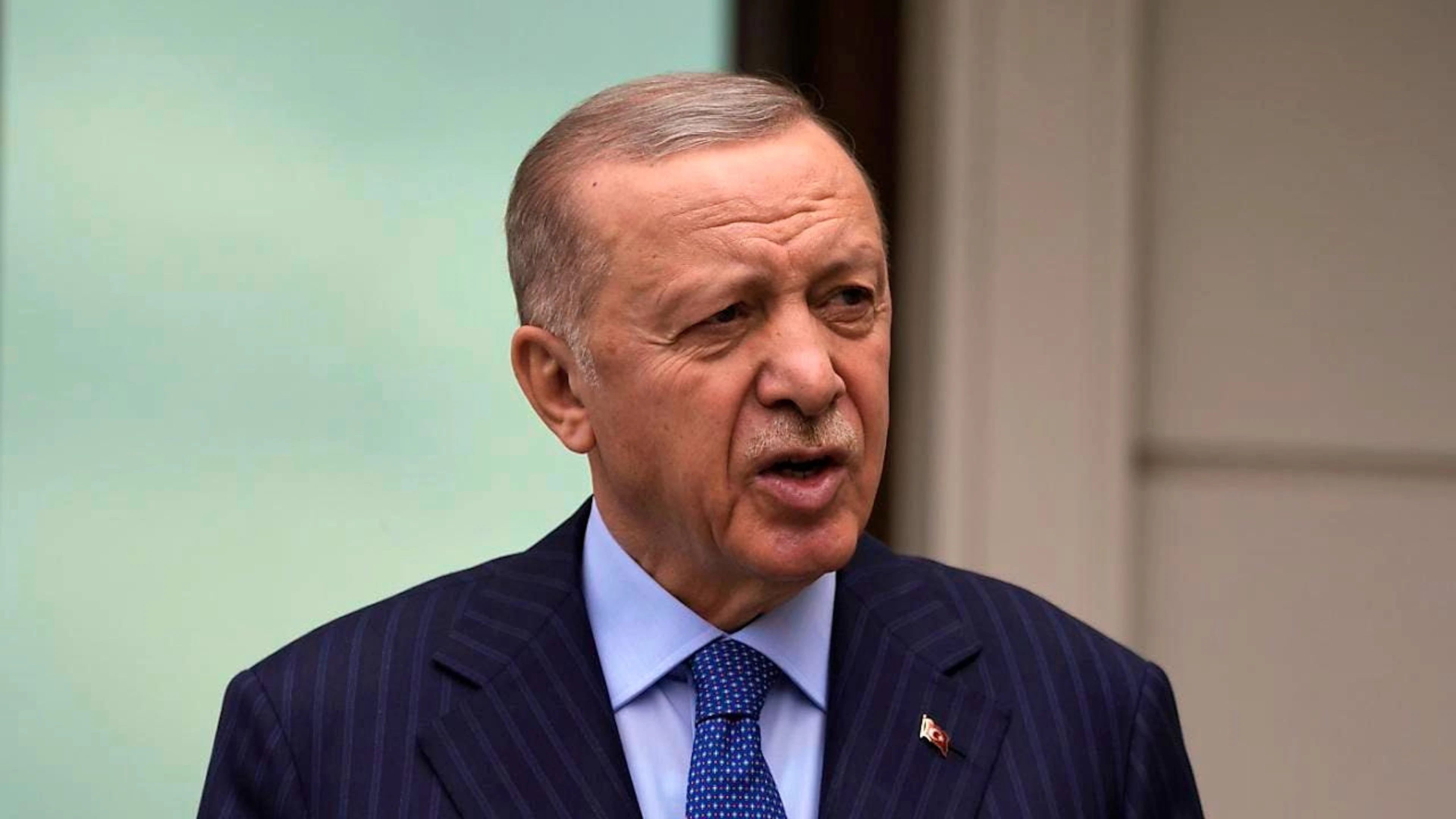 ARCHIV - Recep Tayyip Erdogan, Präsident der Türkei. Foto: Khalil Hamra/AP/dpa