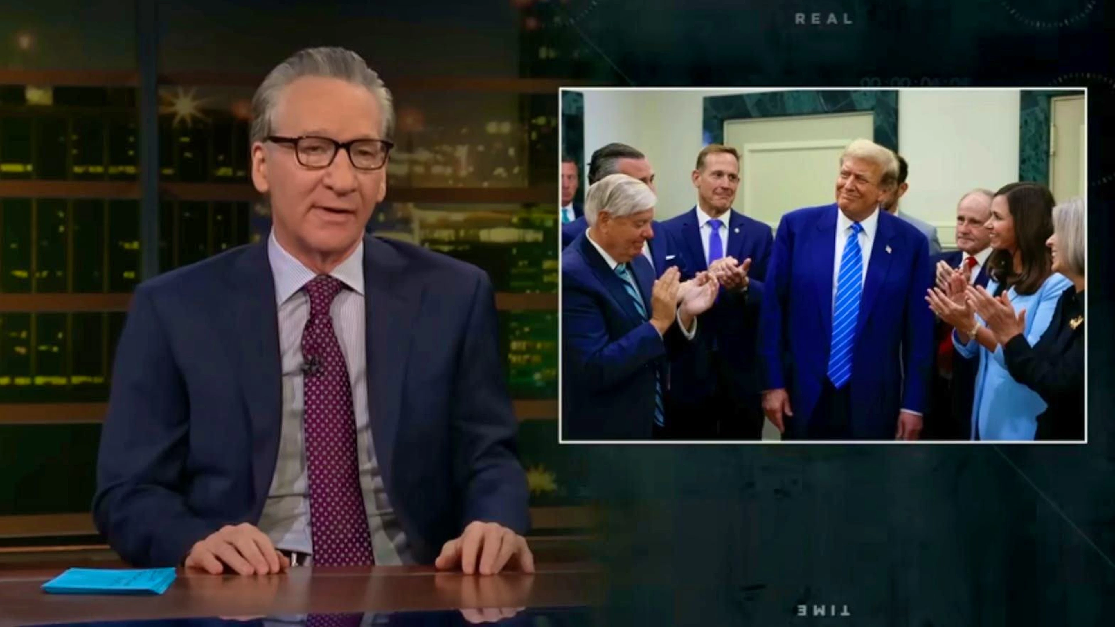 Everyone is applauding Trump - Bill Maher doesn't want to join in.