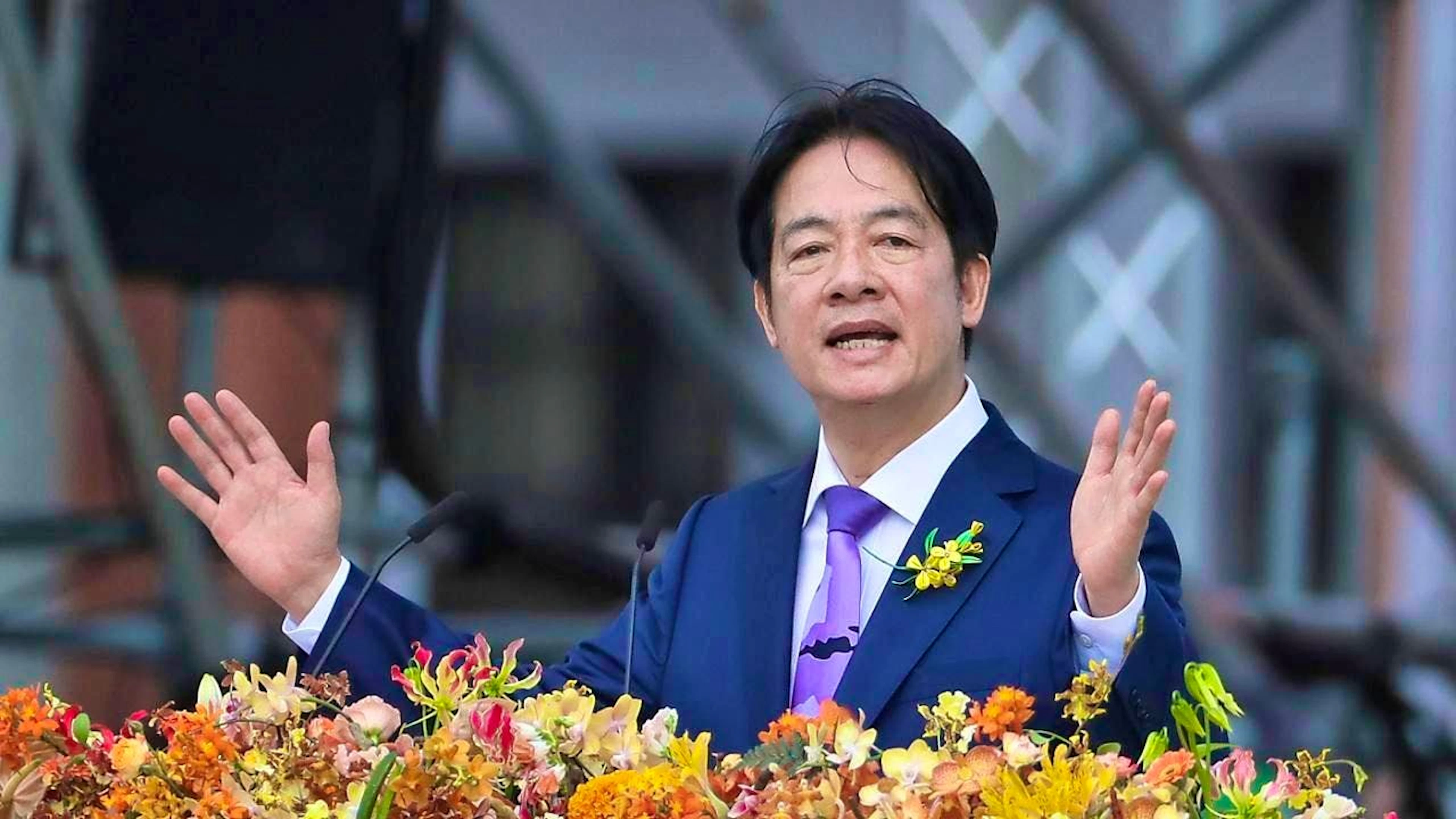 ARCHIVE - Taiwan's President Lai Ching-te. Photo: Chiang Ying-ying/AP/dpa