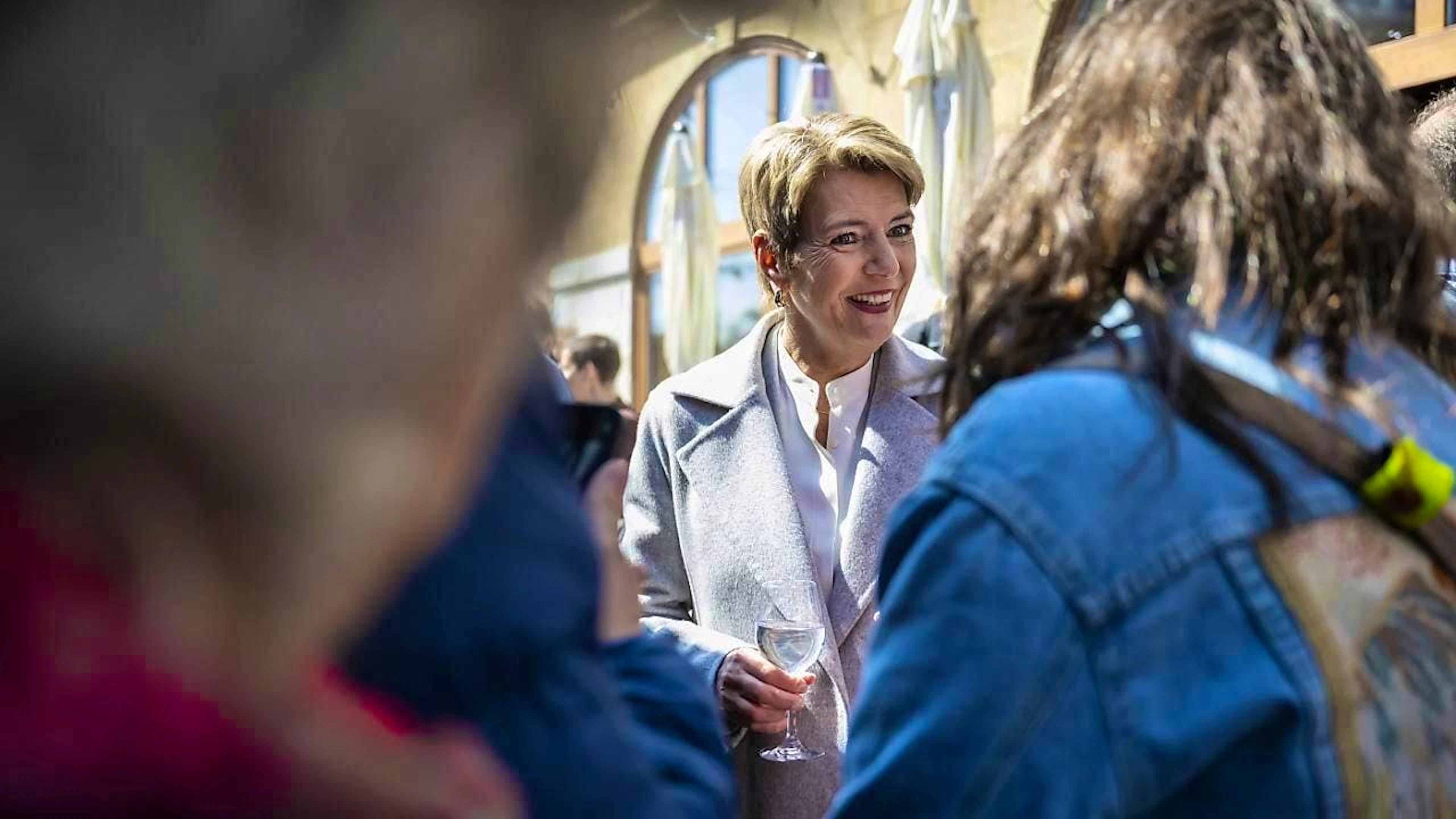 Consolidated accounts with a clear surplus: Finance Minister and President of the Confederation Karin Keller-Sutter. (archive picture)
