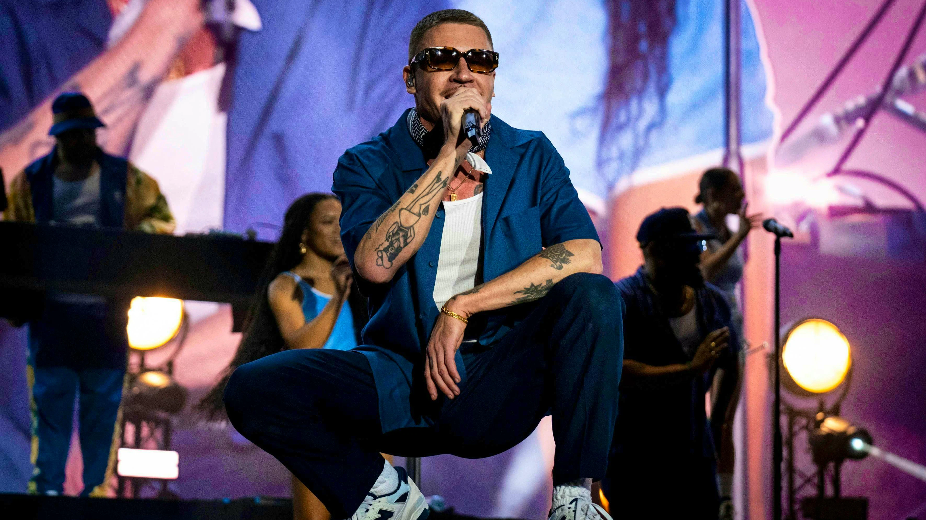 The rapper Macklemore.
