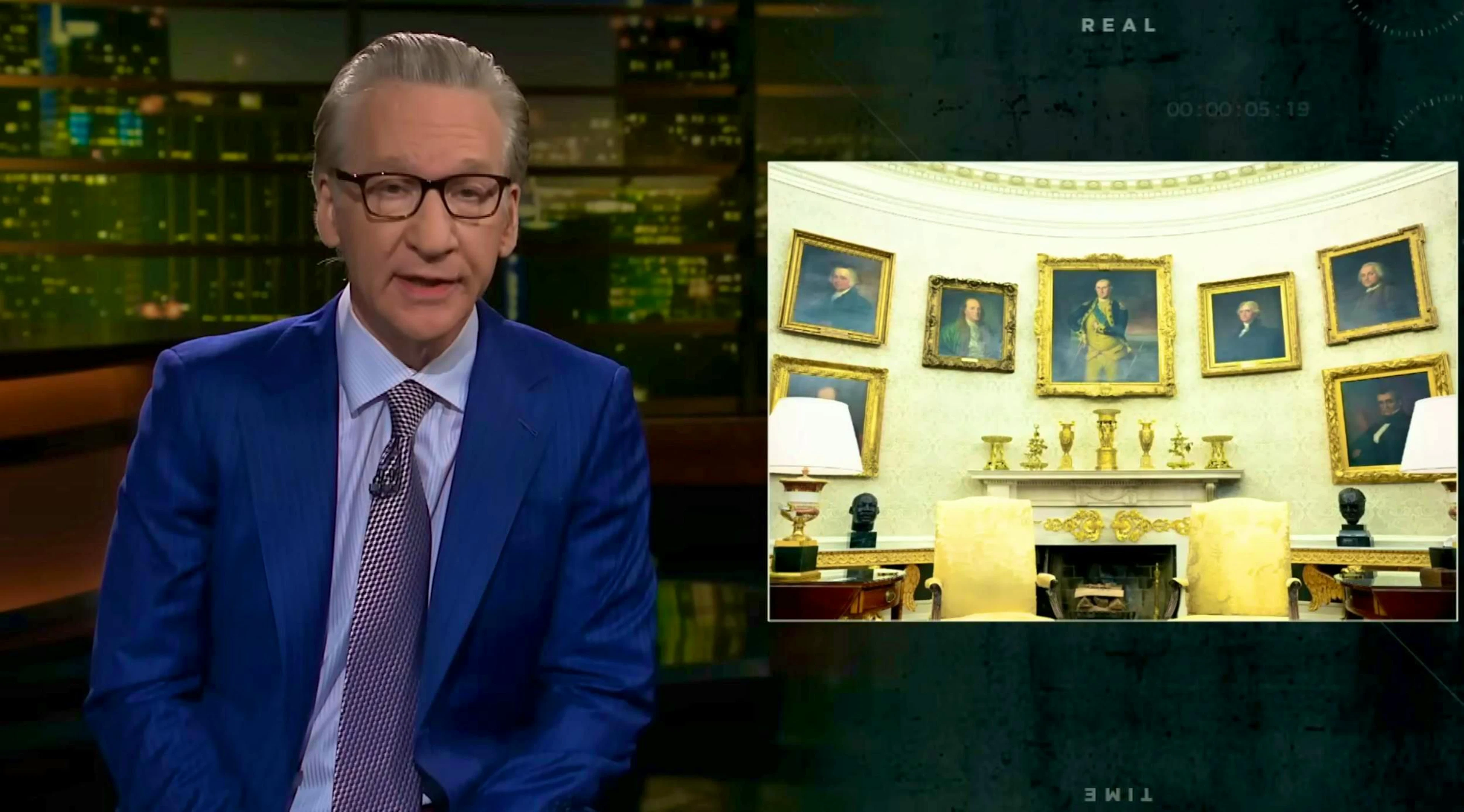 "Amazing": Bill Maher was impressed by the White House.