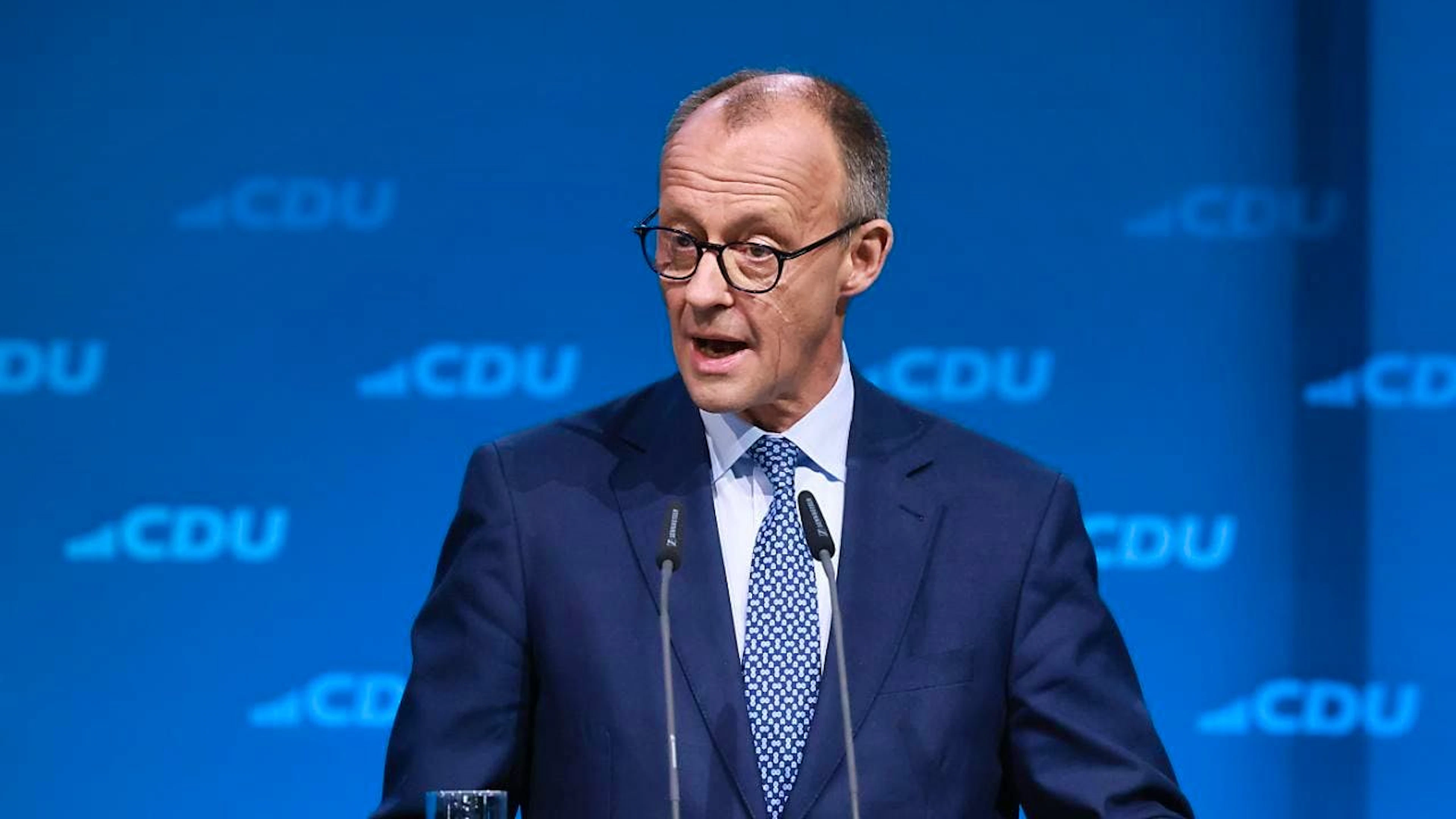 Il cancelliere tedesco in pectore Friedrich Merz