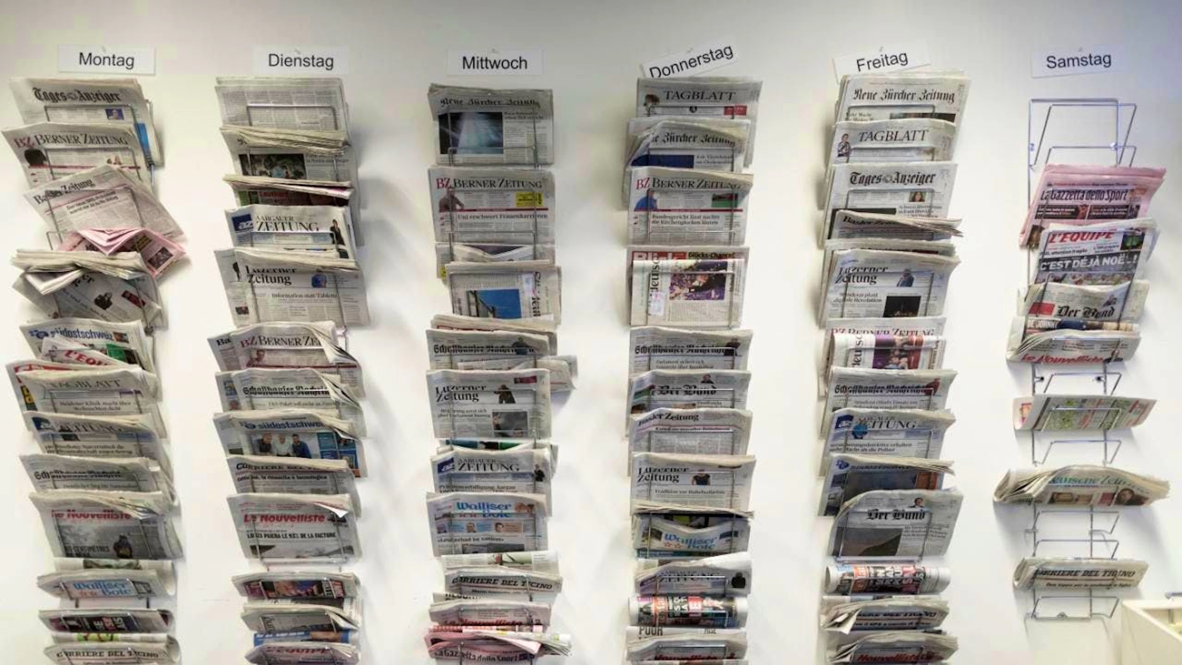 Secondo Reporter senza frontiere, in Svizzera la perennità di un'informazione affidabile e di interesse generale, soprattutto nelle regioni periferiche, "diventa incerta". (Immagine simbolica)