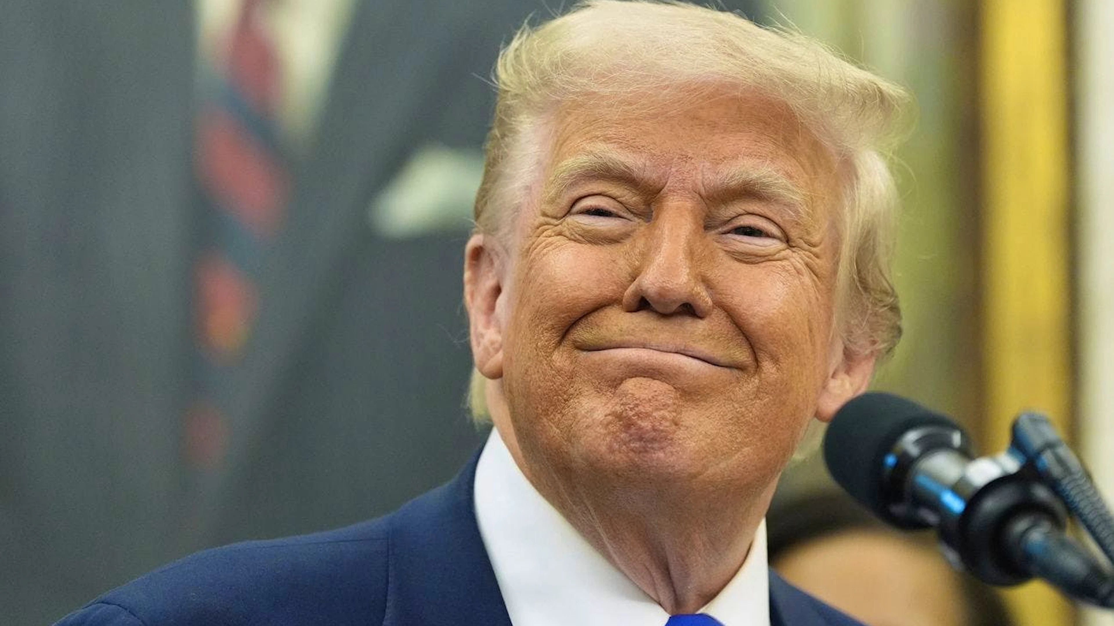 Il presidente americano Donald Trump in una foto d'archivio.