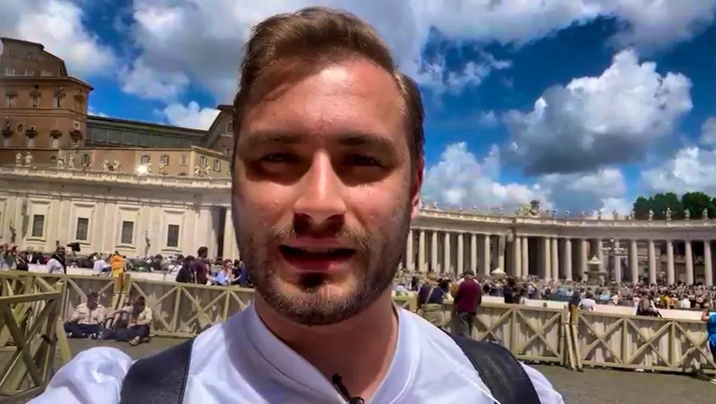 How blue News reporter Samuel experienced the papal election on site