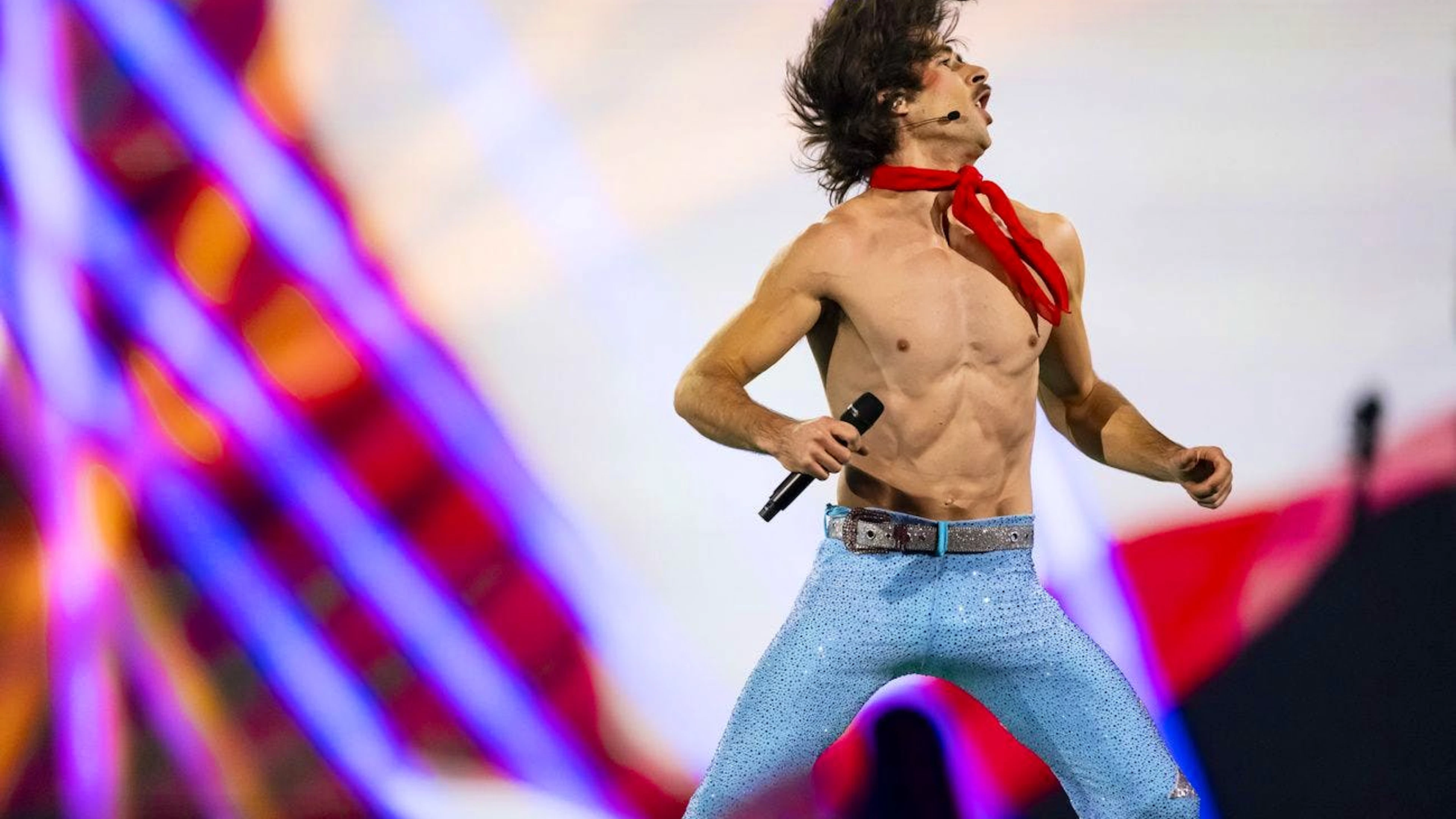 L'australiano Go-Jo è stato il primo a esibirsi.