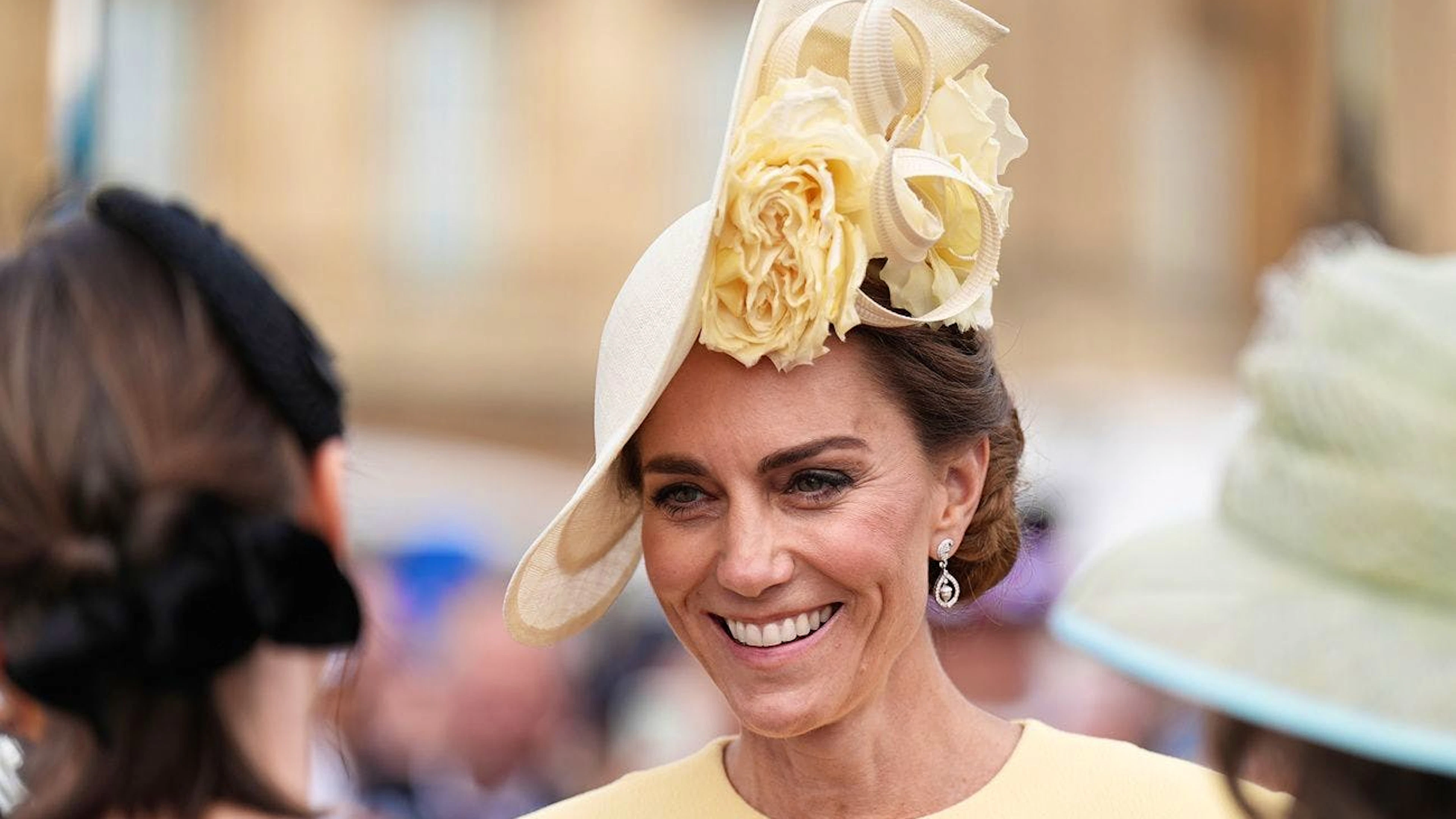 Kate, princesse de Galles, assiste à une Garden Party royale au palais de Buckingham, à Londres, le 20 mai 2025.