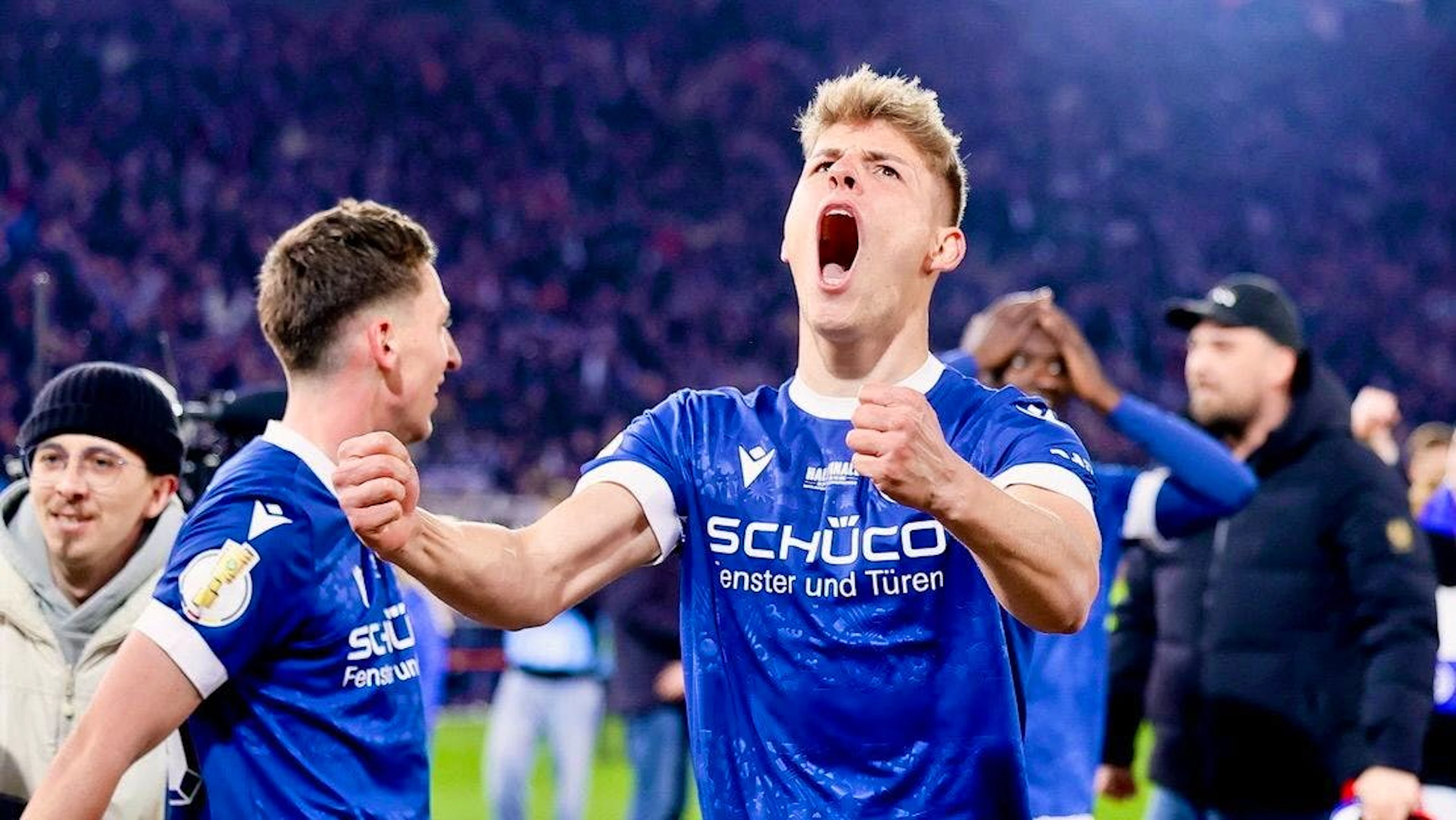 Arminia Bielefeld, club de troisième division, a créé la sensation en se hissant jusqu’en finale.