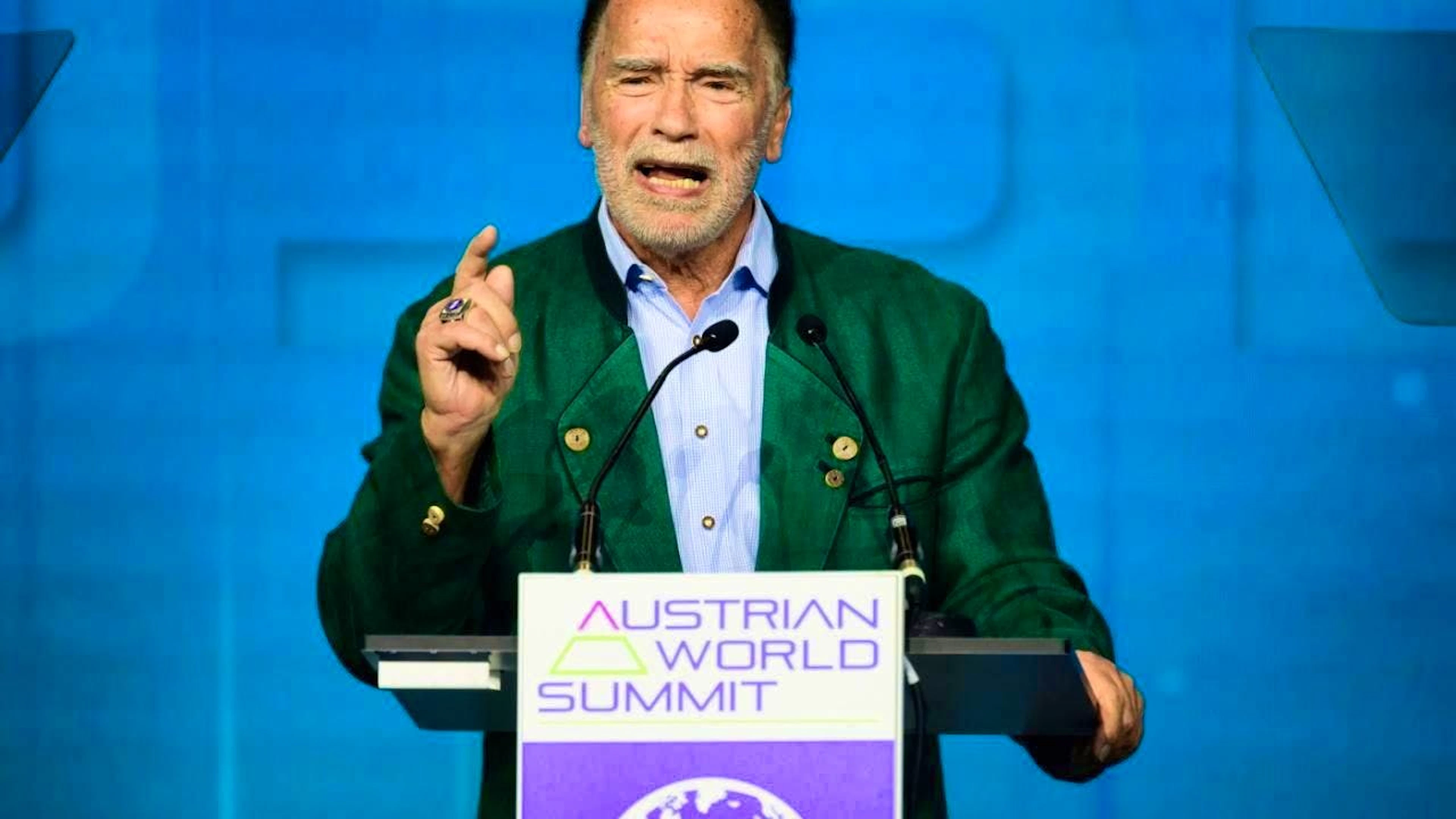 Arnold Schwarzenegger is currently in Vienna for the "Austrian World Summit" climate summit. (archive picture)