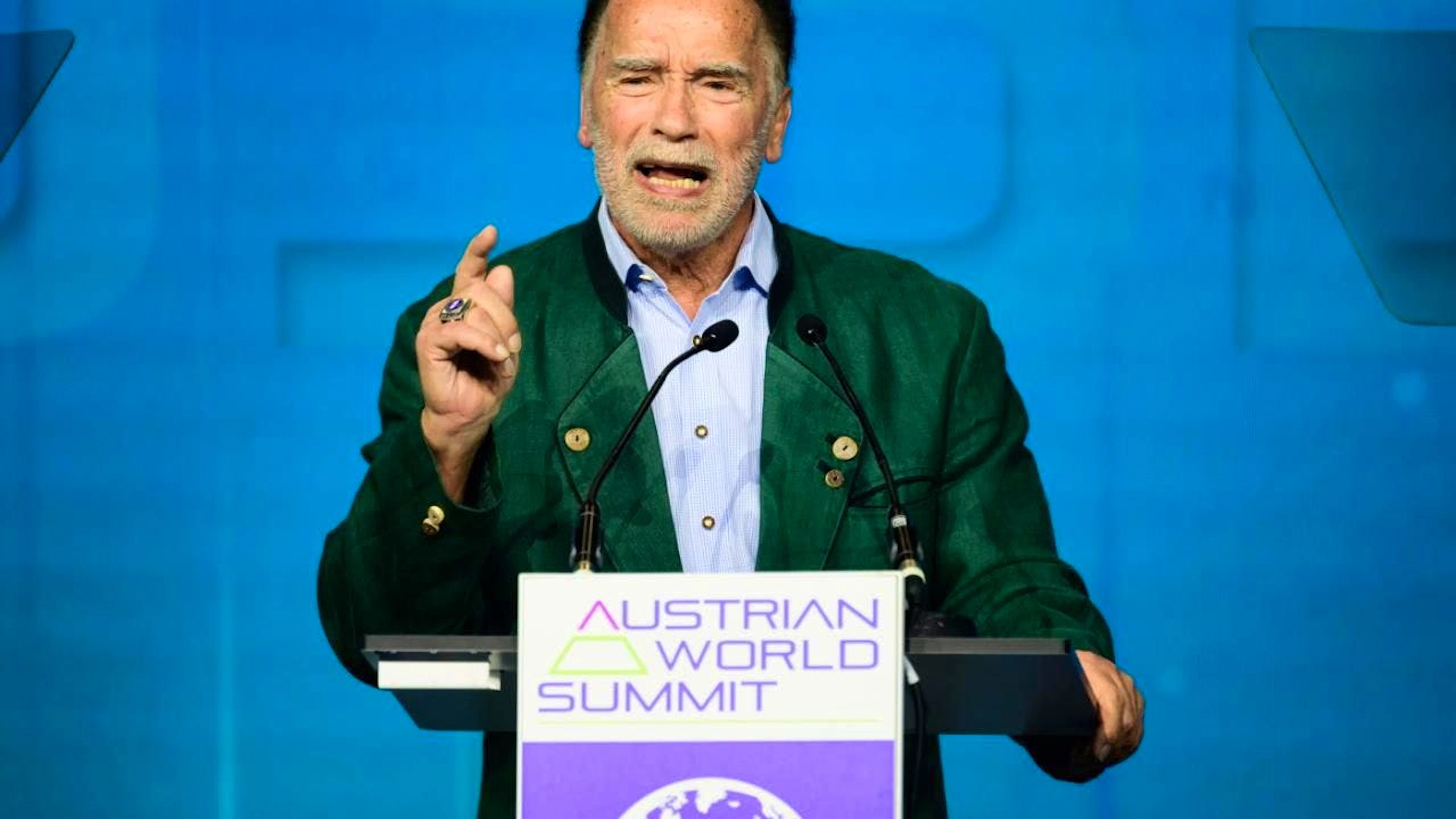 Arnold Schwarzenegger ist derzeit wegen des Klimagipfels «Austrian World Summit» in Wien. (Archivbild)
