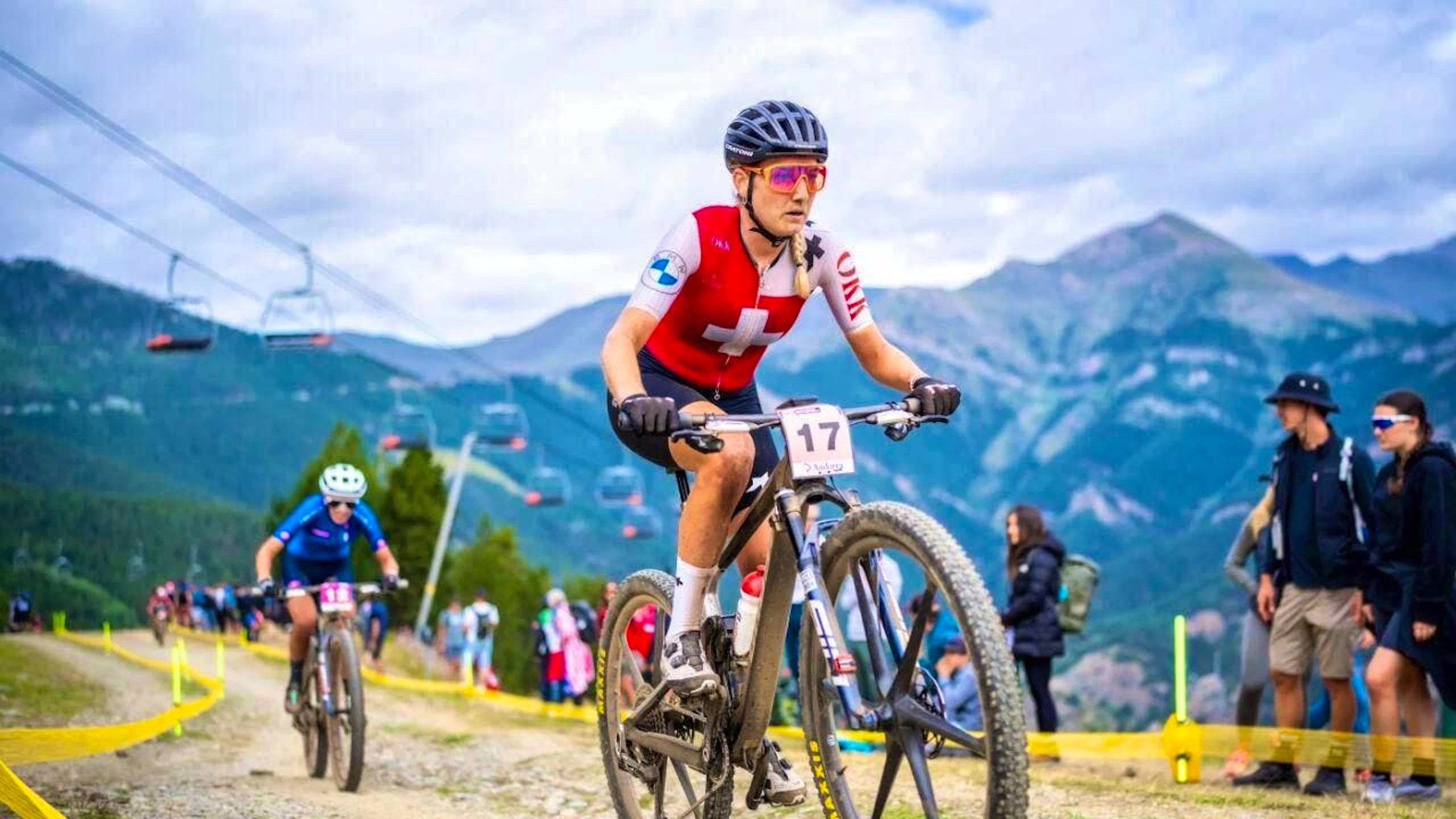 Nicole Koller pushes the pedals (archive photo)