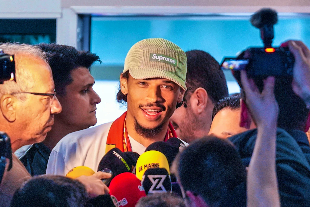 Sané is greeted like a pop star by Galatasaray fans - but he is still a ...