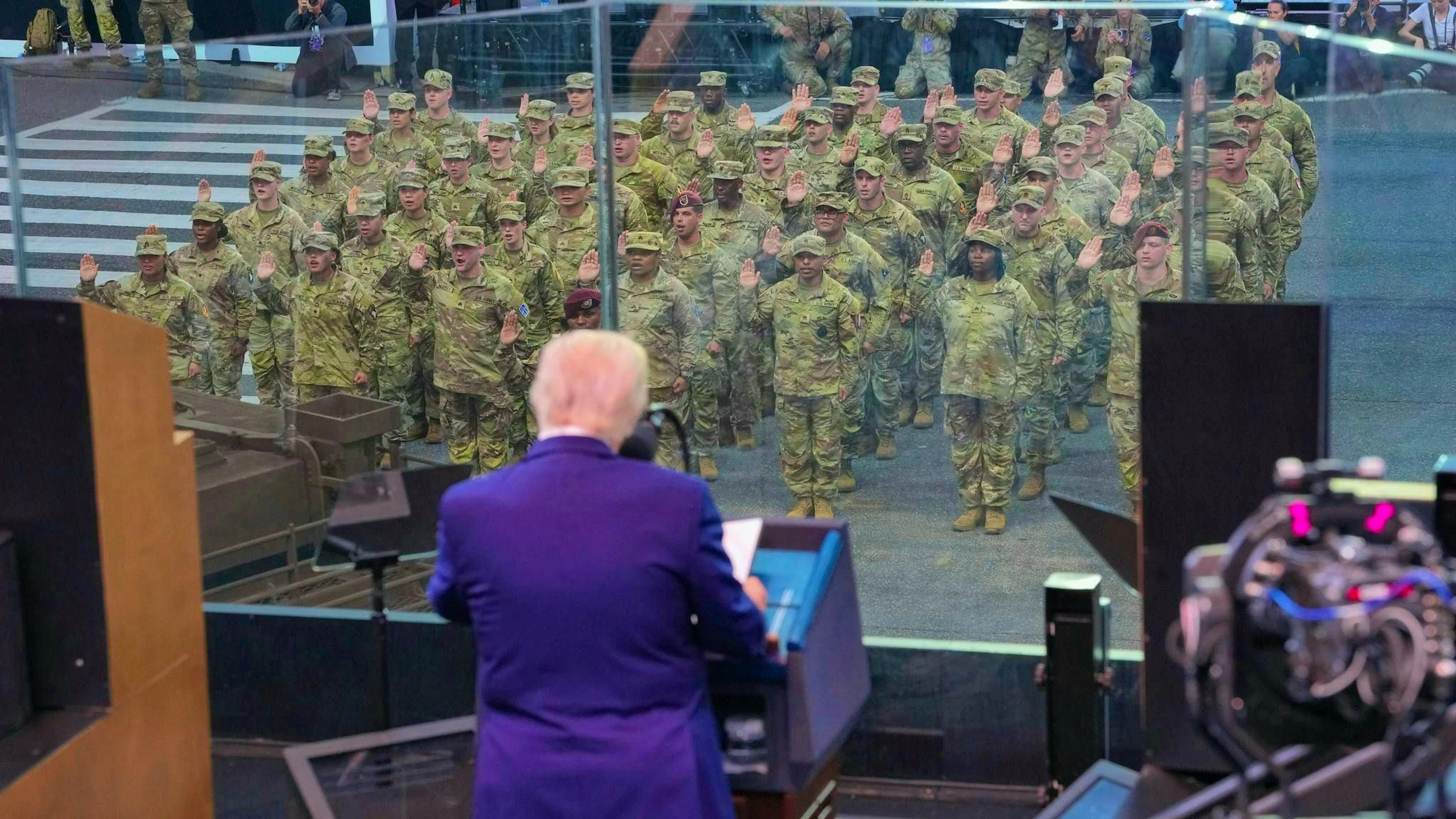 Trump thinks it's time for America to celebrate its victories.