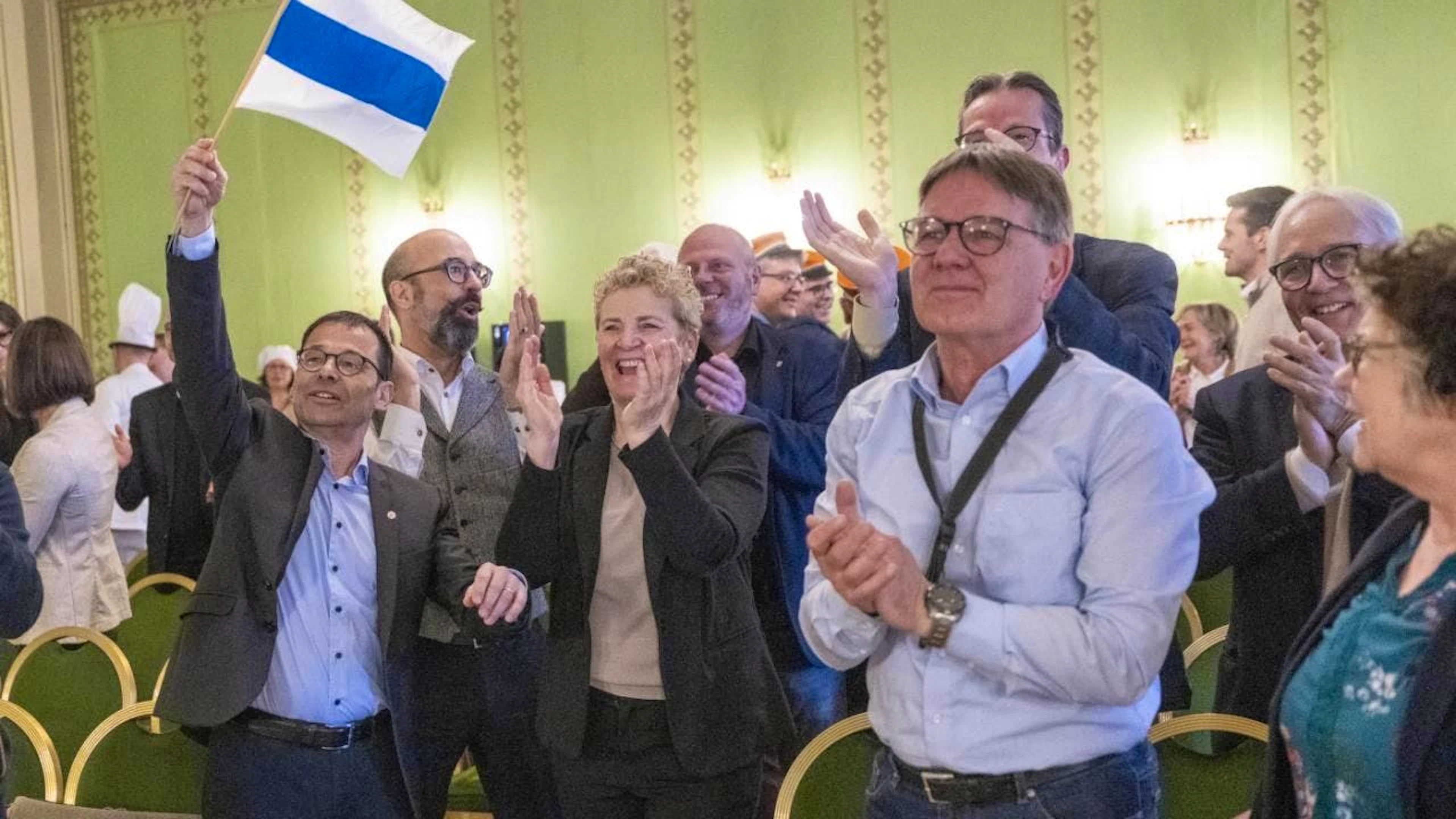 Le candidat du Centre Andreas Hausheer a obtenu le plus de voix.