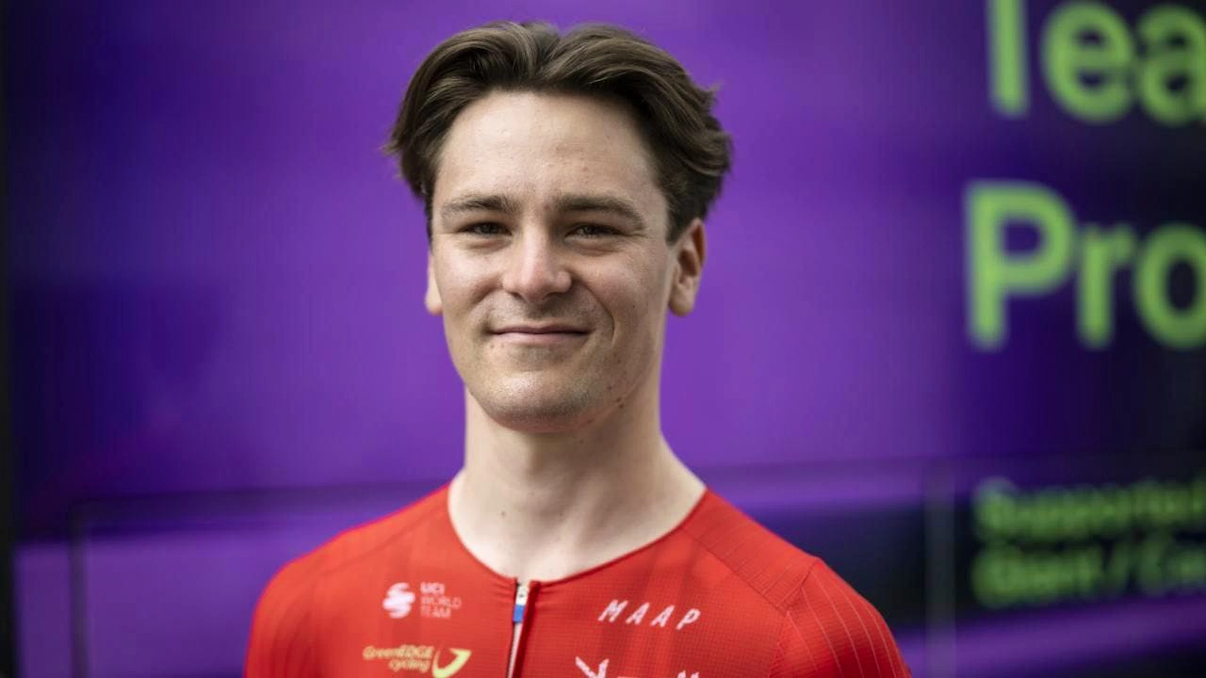 Mauro Schmid freut sich besonders, mit dem Trikot des Schweizer Meisters die Heimrundfahrt bestreiten zu dürfen