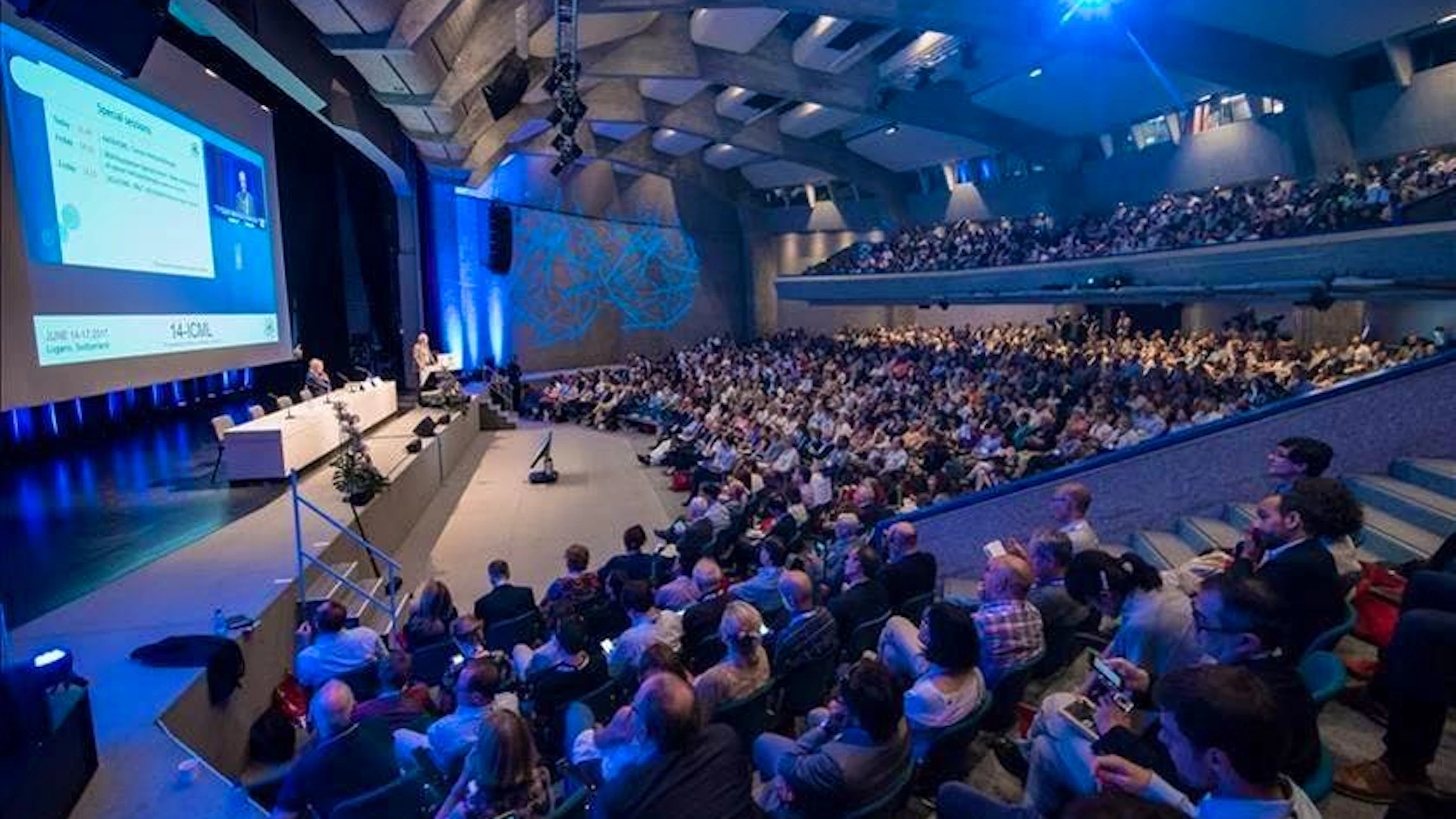 Il Palazzo dei Congressi, cuore dell'evento