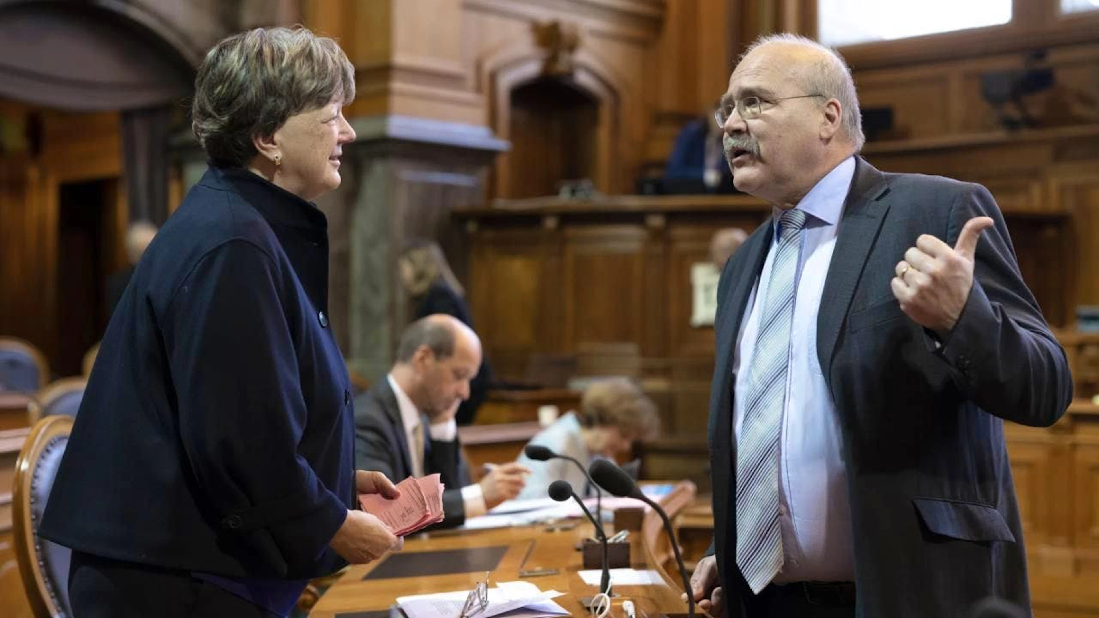 Il progetto prende origine da due iniziative parlamentari rispettivamente della "senatrice" Isabelle Chassot (Centro/FR) e dell'ex "senatore" Philippe Bauer (PLR/NE).