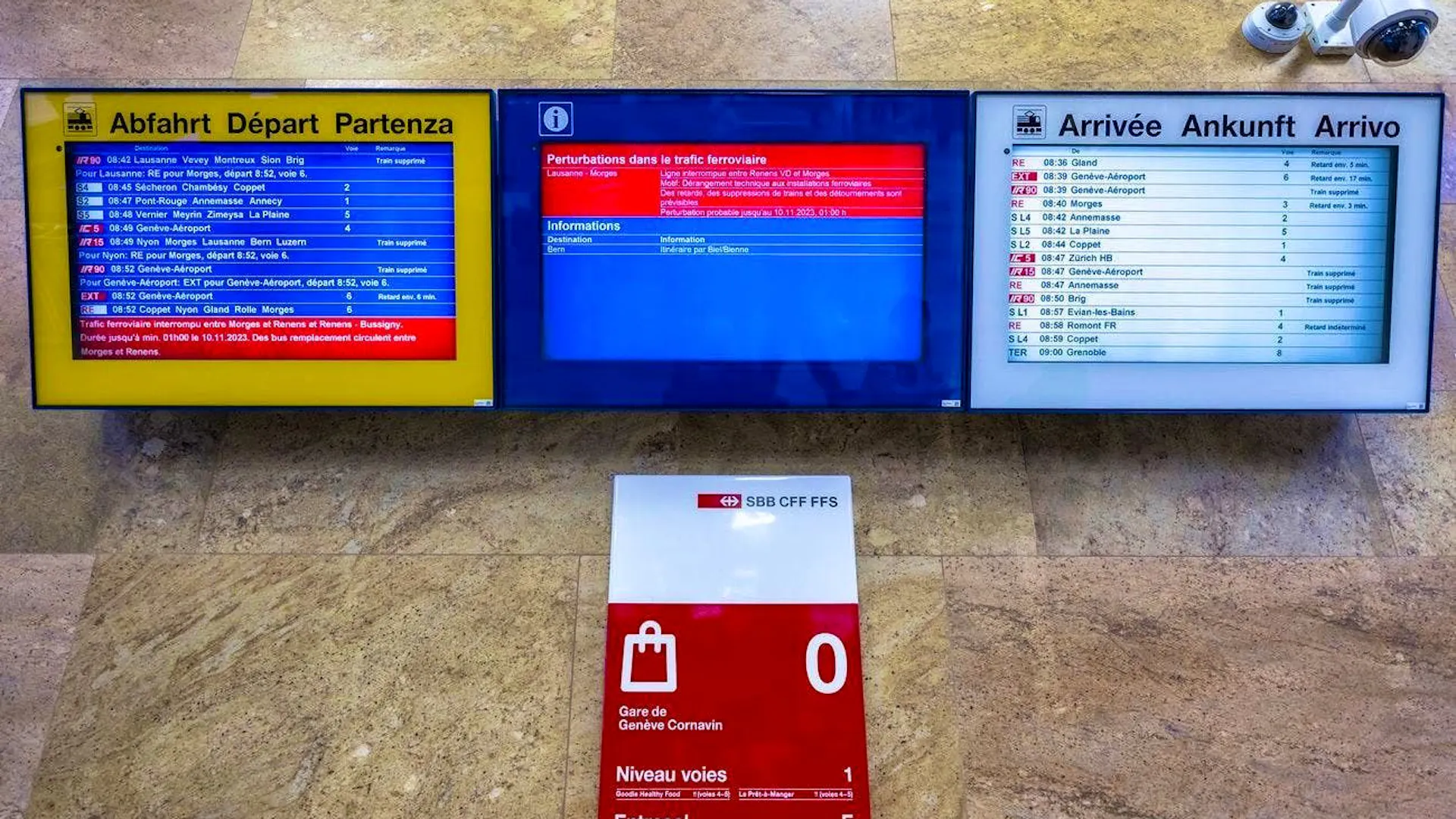 Rail traffic on the Winterthur-Romanshorn line disrupted