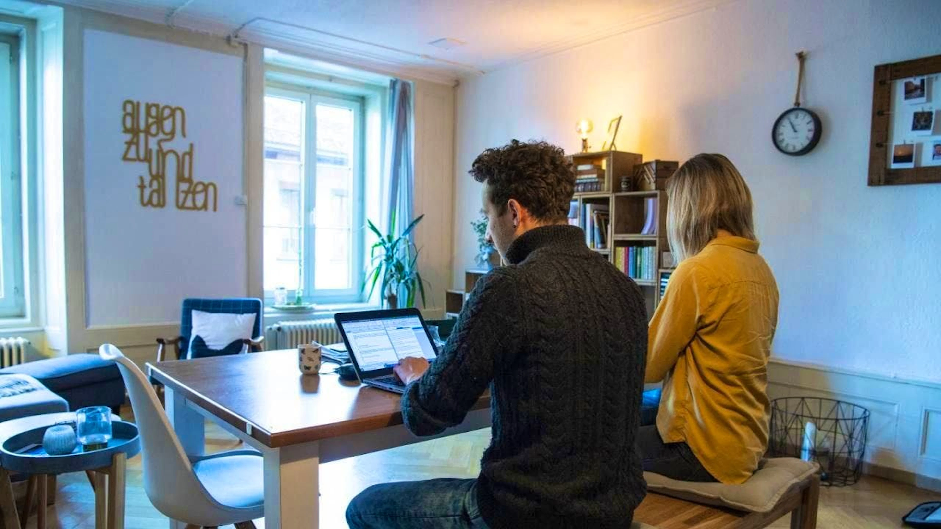 According to the study, working from home has a noticeable effect on satisfaction. (archive image)