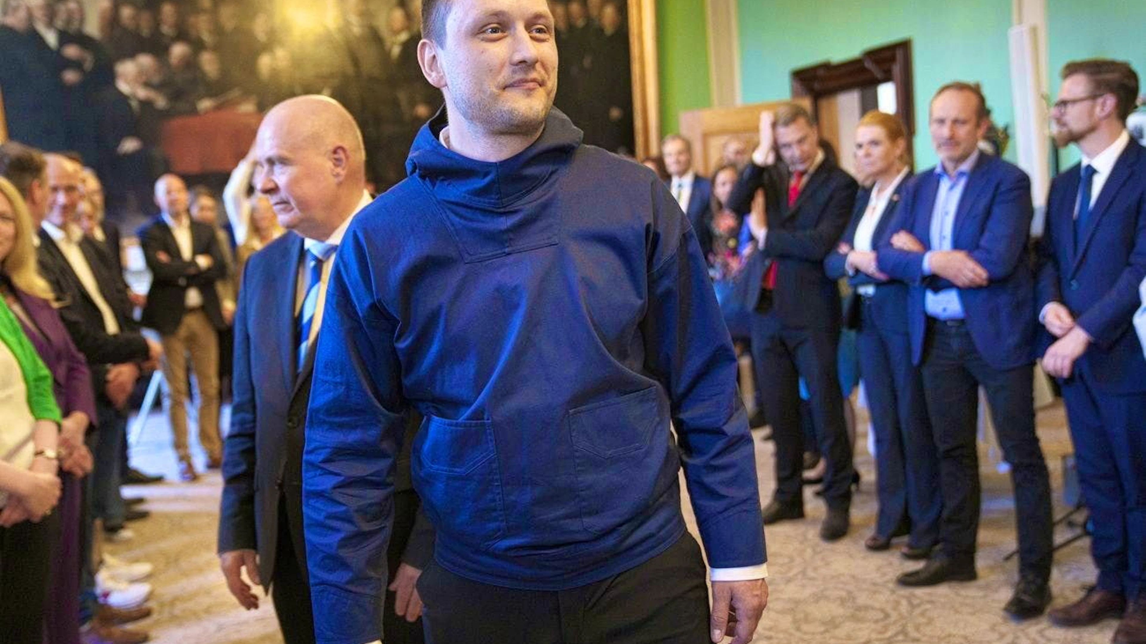 Jens-Frederik Nielsen a 33 ans et est considéré comme un bâtisseur de ponts.