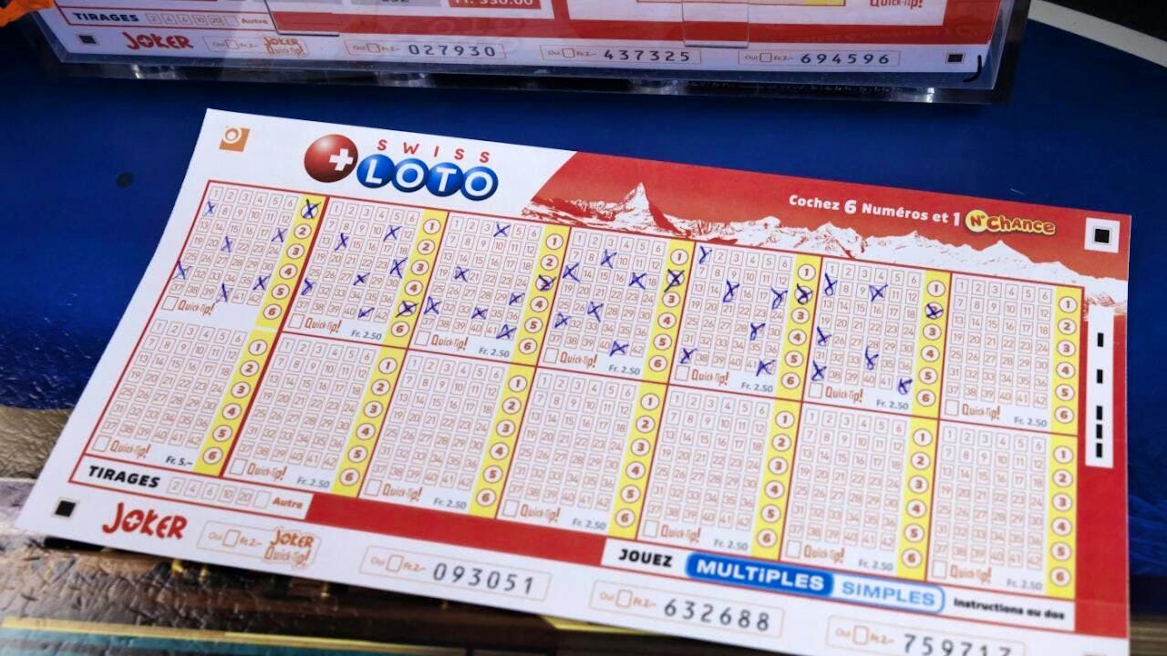 Le Swiss Loto est un jeu de loterie classique proposé en Suisse depuis 1970.