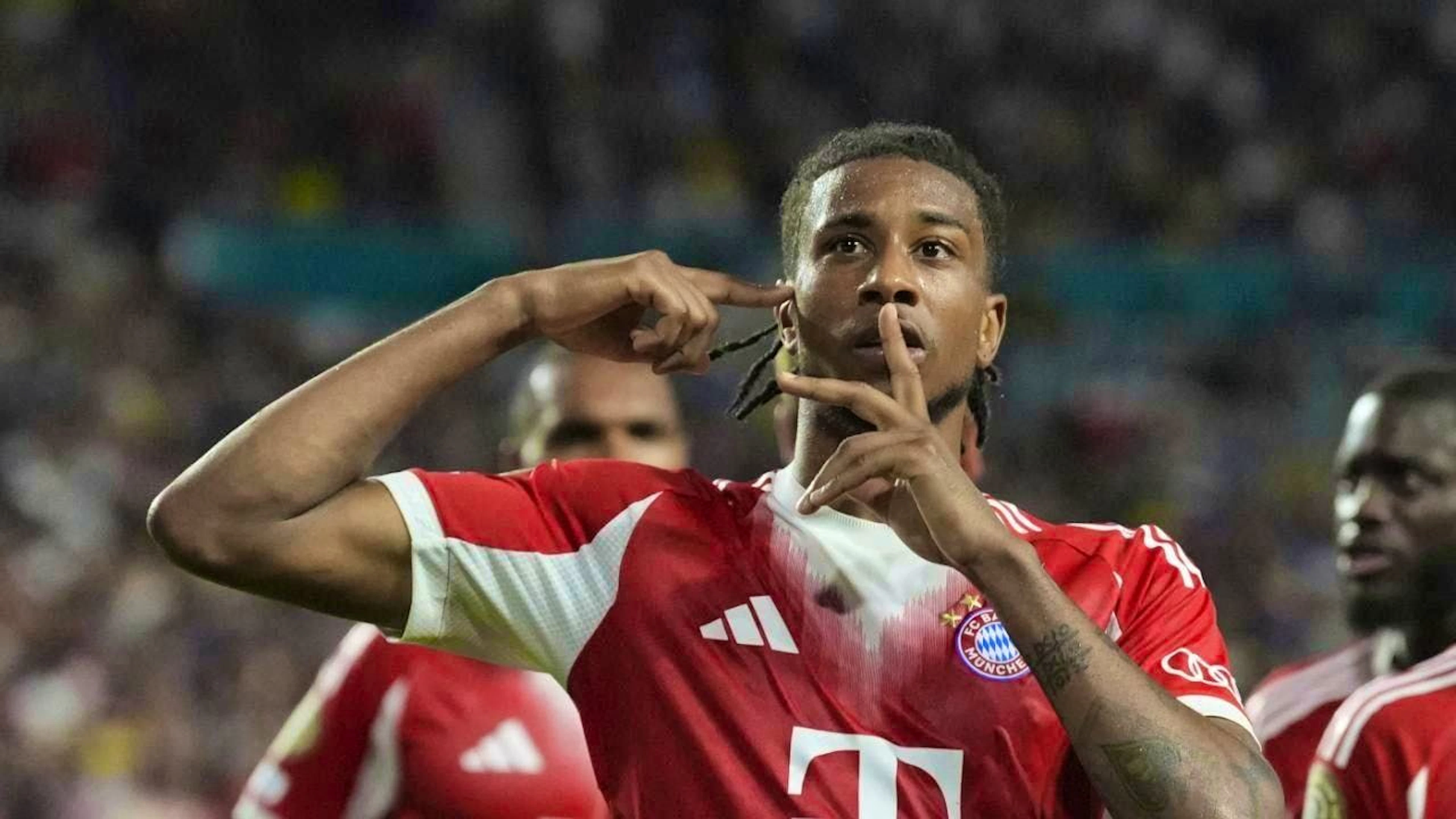 Frenchman Michael Olise saves Bayern Munich just before the end.