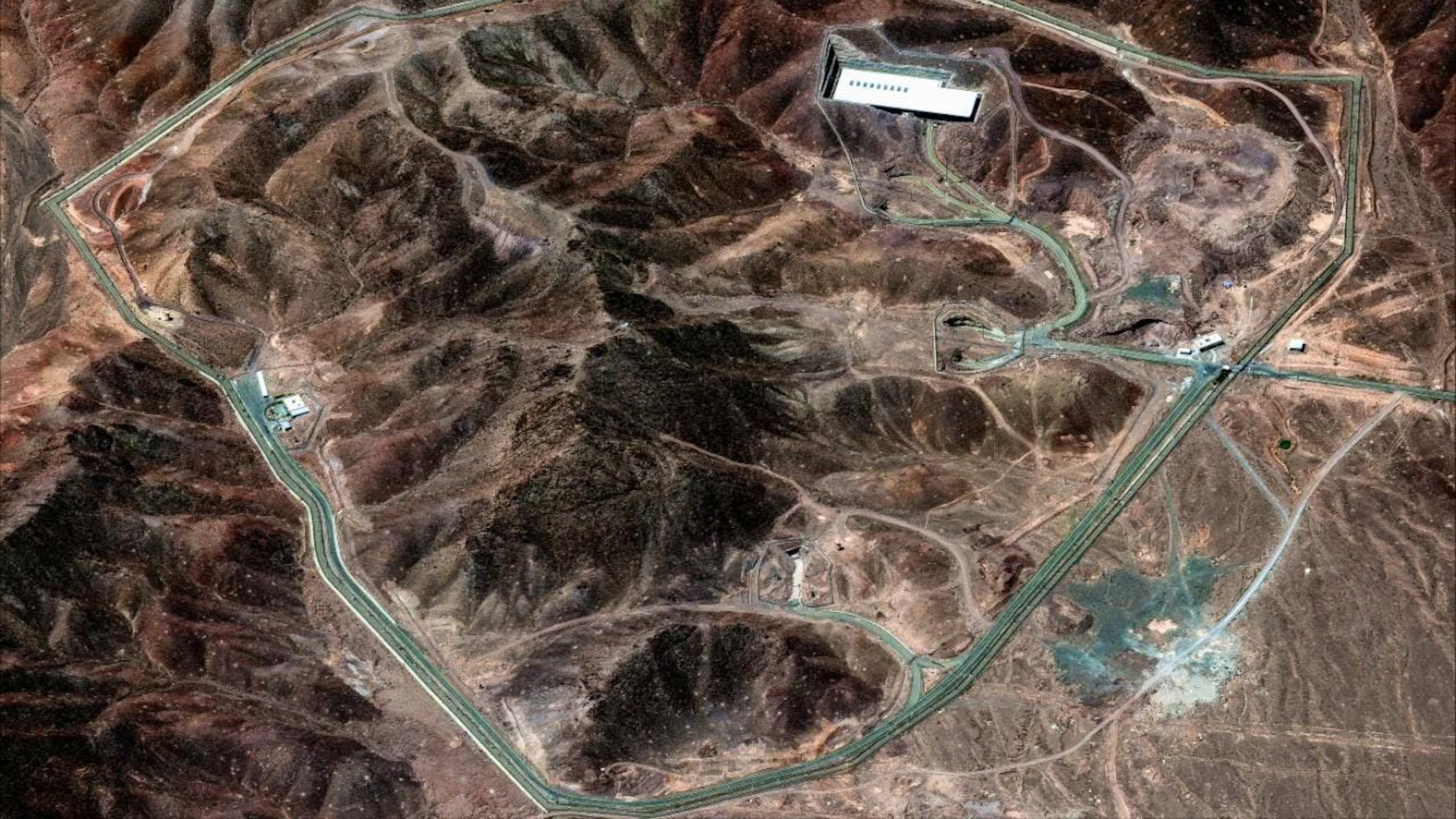 Le site nucléaire de Fordo au sud de Téhéran a été la cible d'une charge complète de bombes américaines dans la nuit de samedi à dimanche. (Photo d'archives).