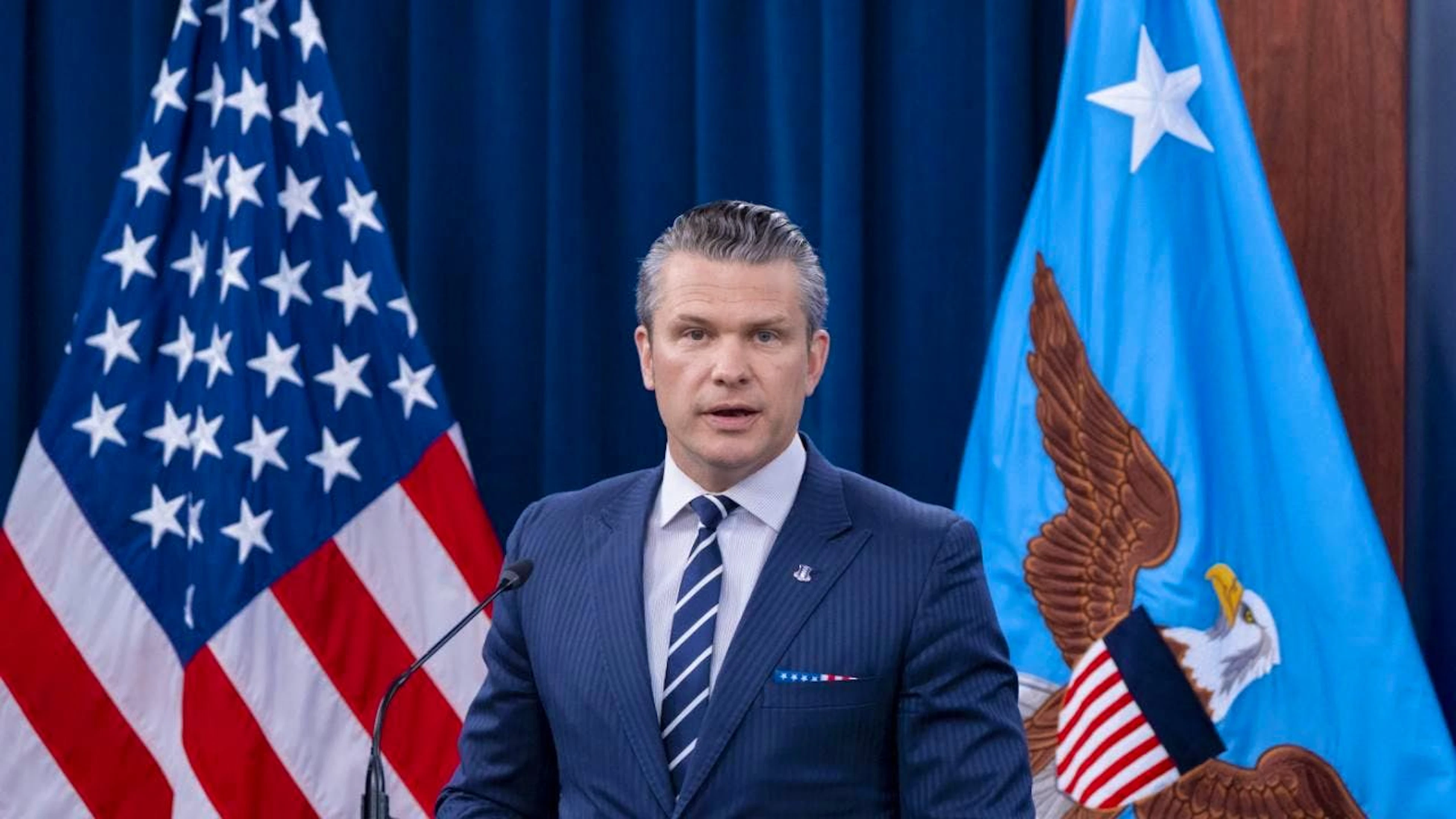 Il capo del Pentagono Pete Hegseth.