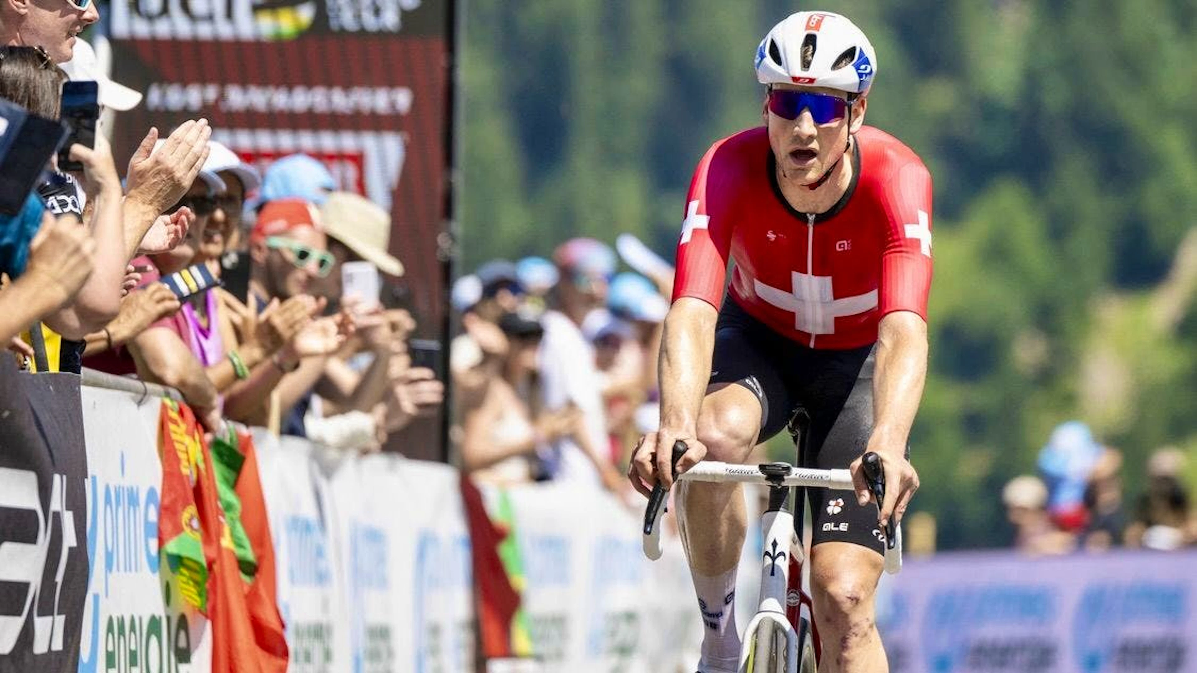 Stefan Küng et ses compatriotes n’ont pas réussi à ramener une victoire sur le Tour de Suisse.