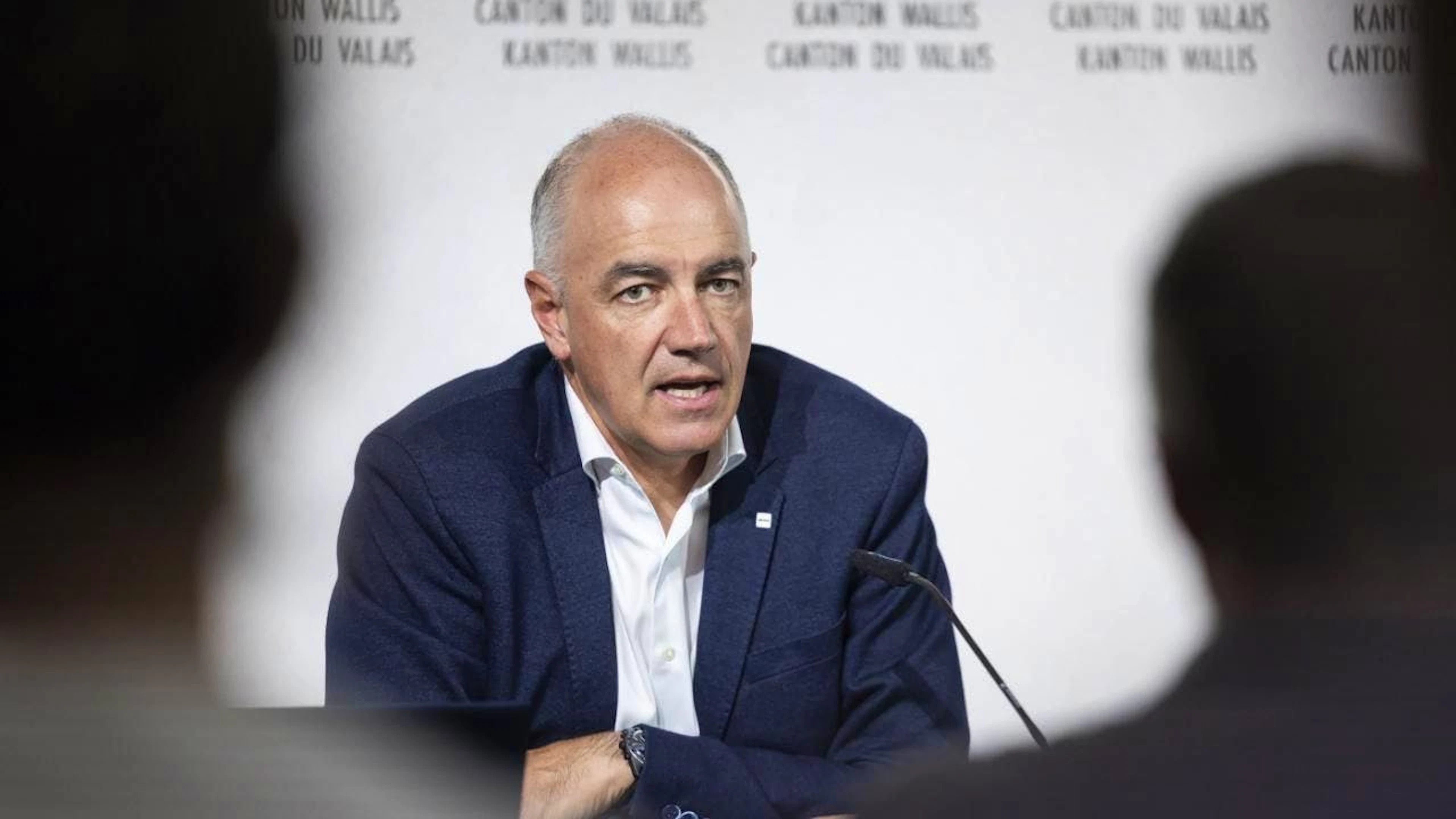 Il consigiere di Stato vallesano Christophe Darbellay