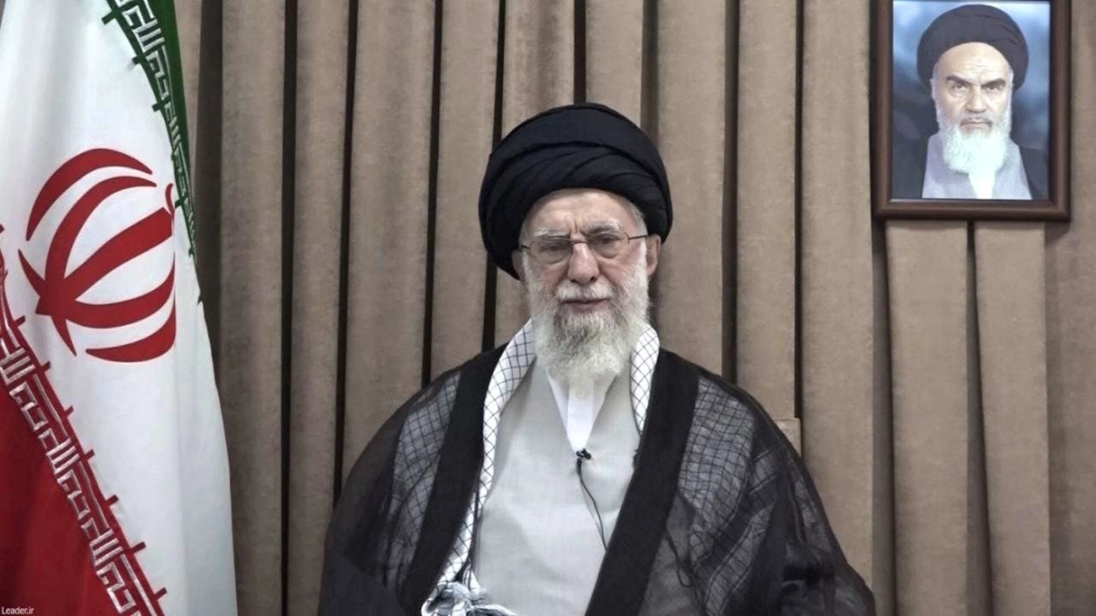 L'ayatollah Ali Khamenei in una delle sue ultime apparizioni televisive il 18 giugno scorso