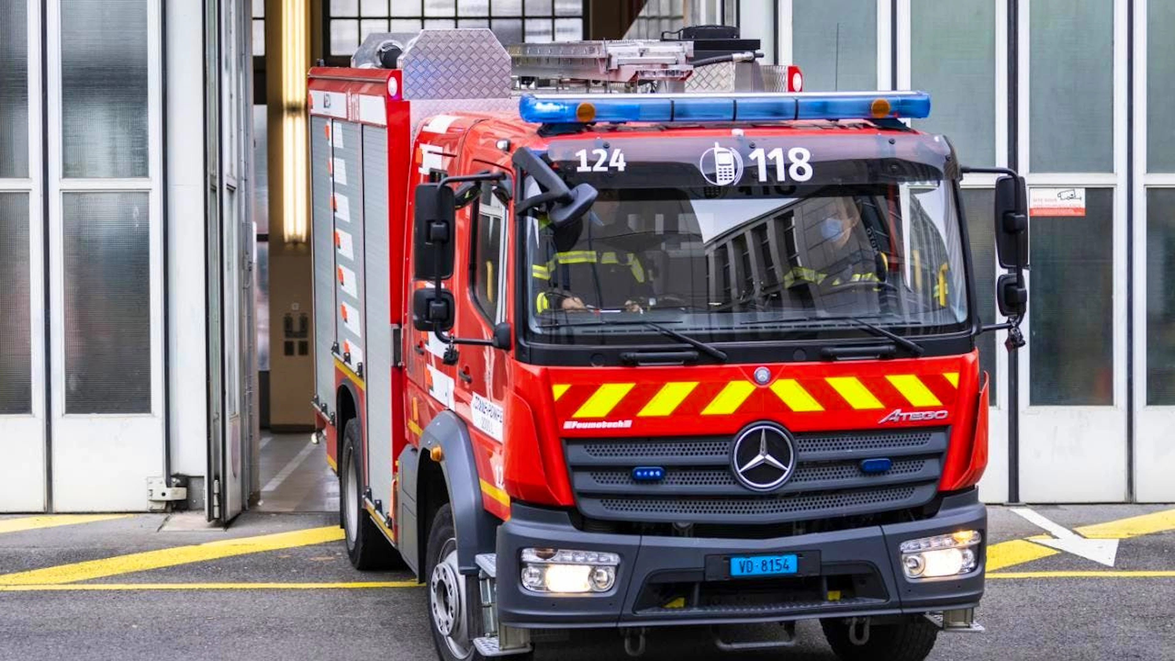 Les pompiers lausannois pourraient quitter le centre-ville pour s'installer au Mont-sur-Lausanne (archives).