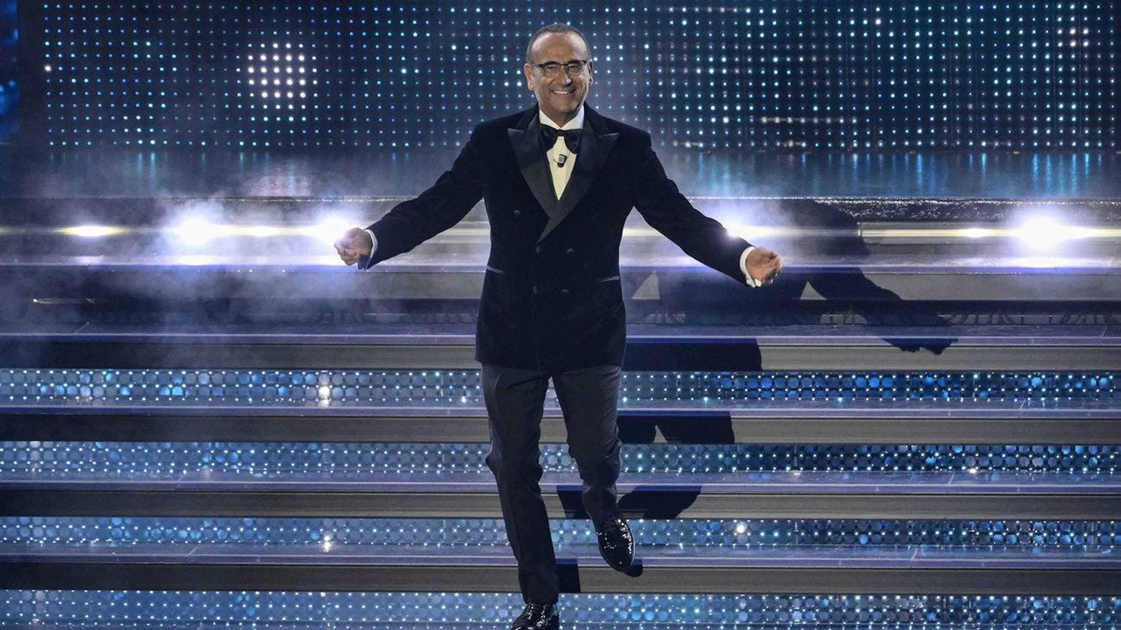 Carlo Conti condurrà l'edizione del Festival di Sanremo 2026 (foto d'archivio).