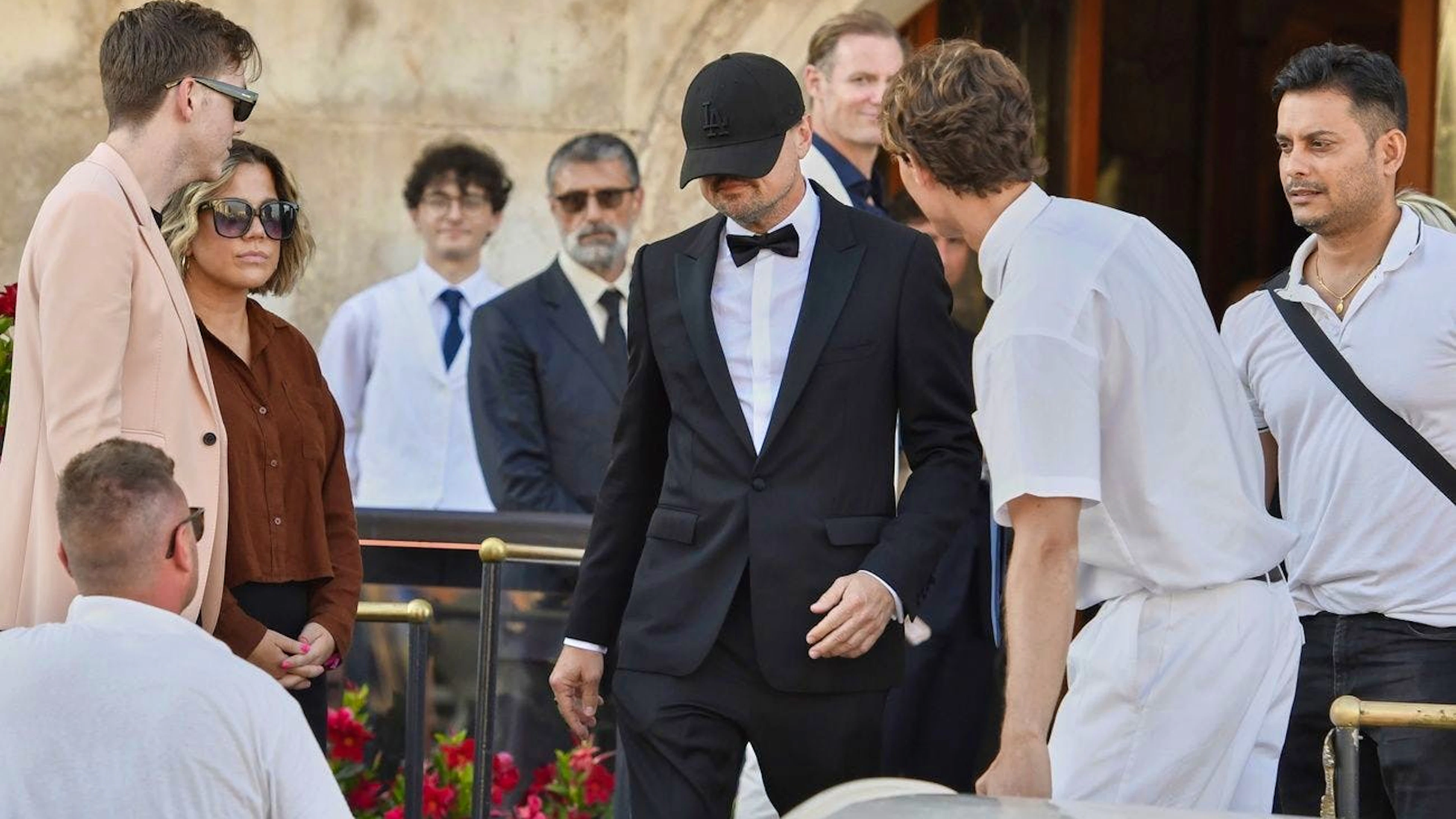 Leonardo DiCaprio gibt sich kamerascheu.
