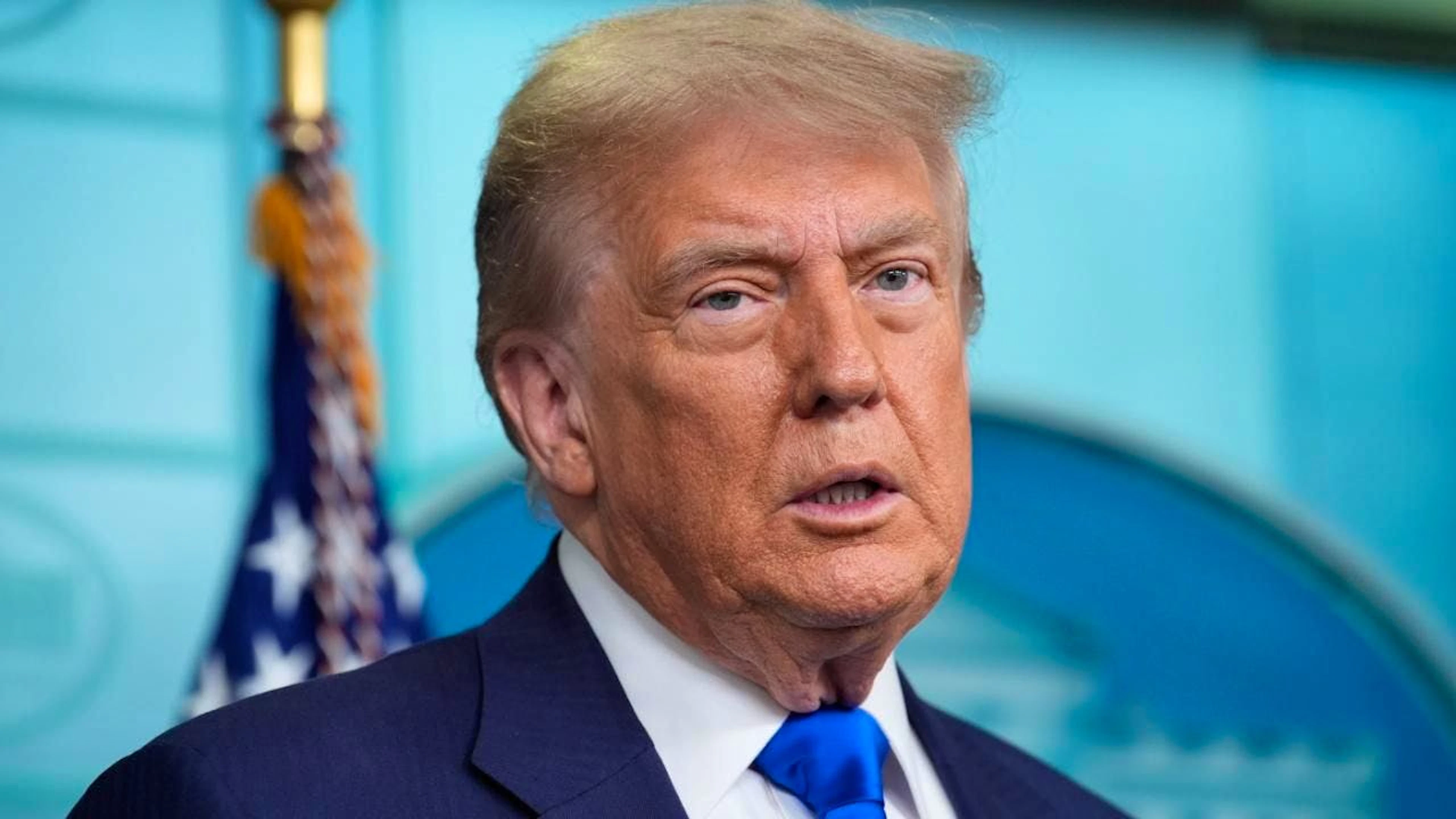 Il presidente statunitense Donald Trump in un'immagine d'archivio.