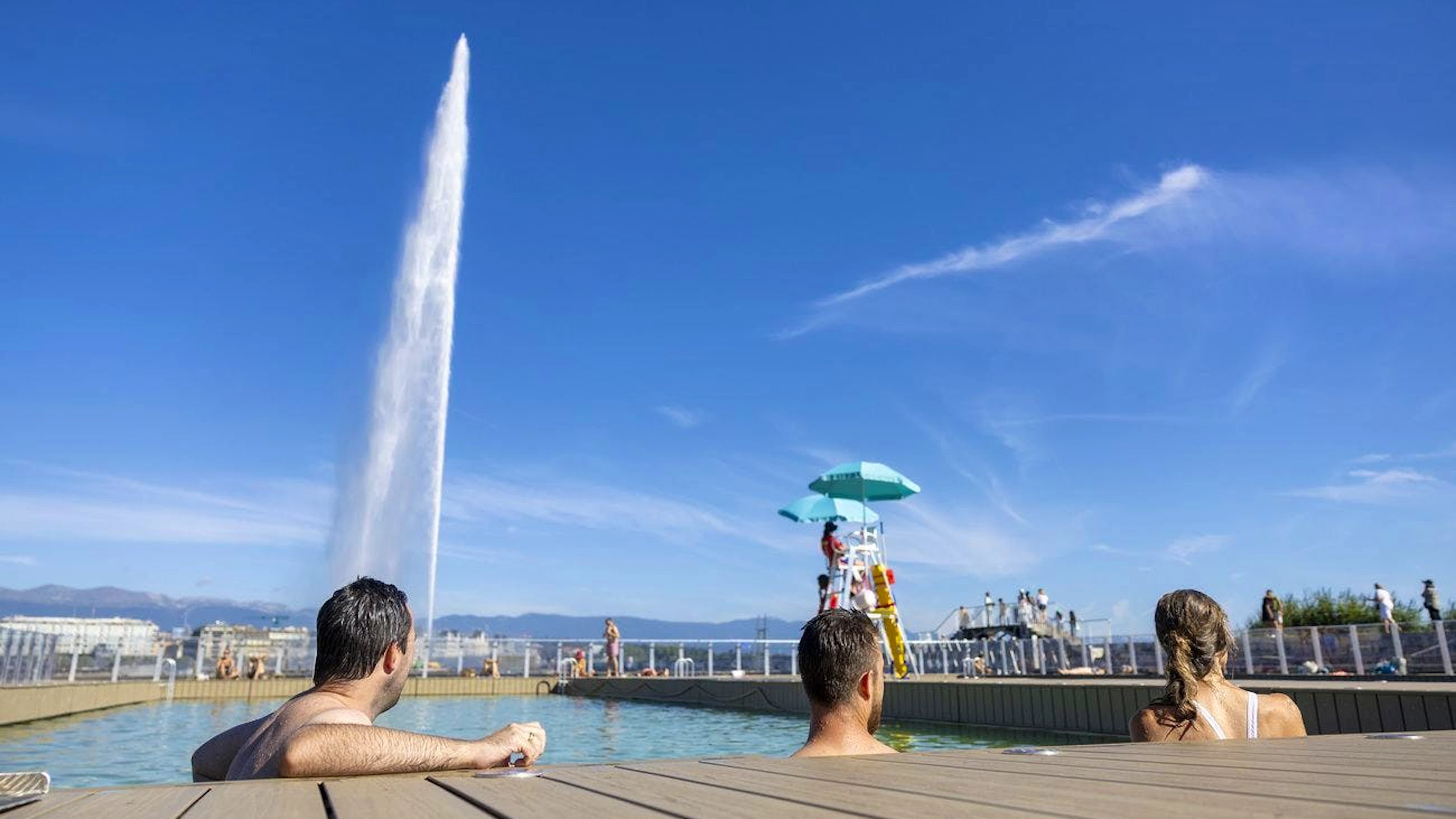 Les Bains du Jet d'eau seront de retour dès lundi (archives).