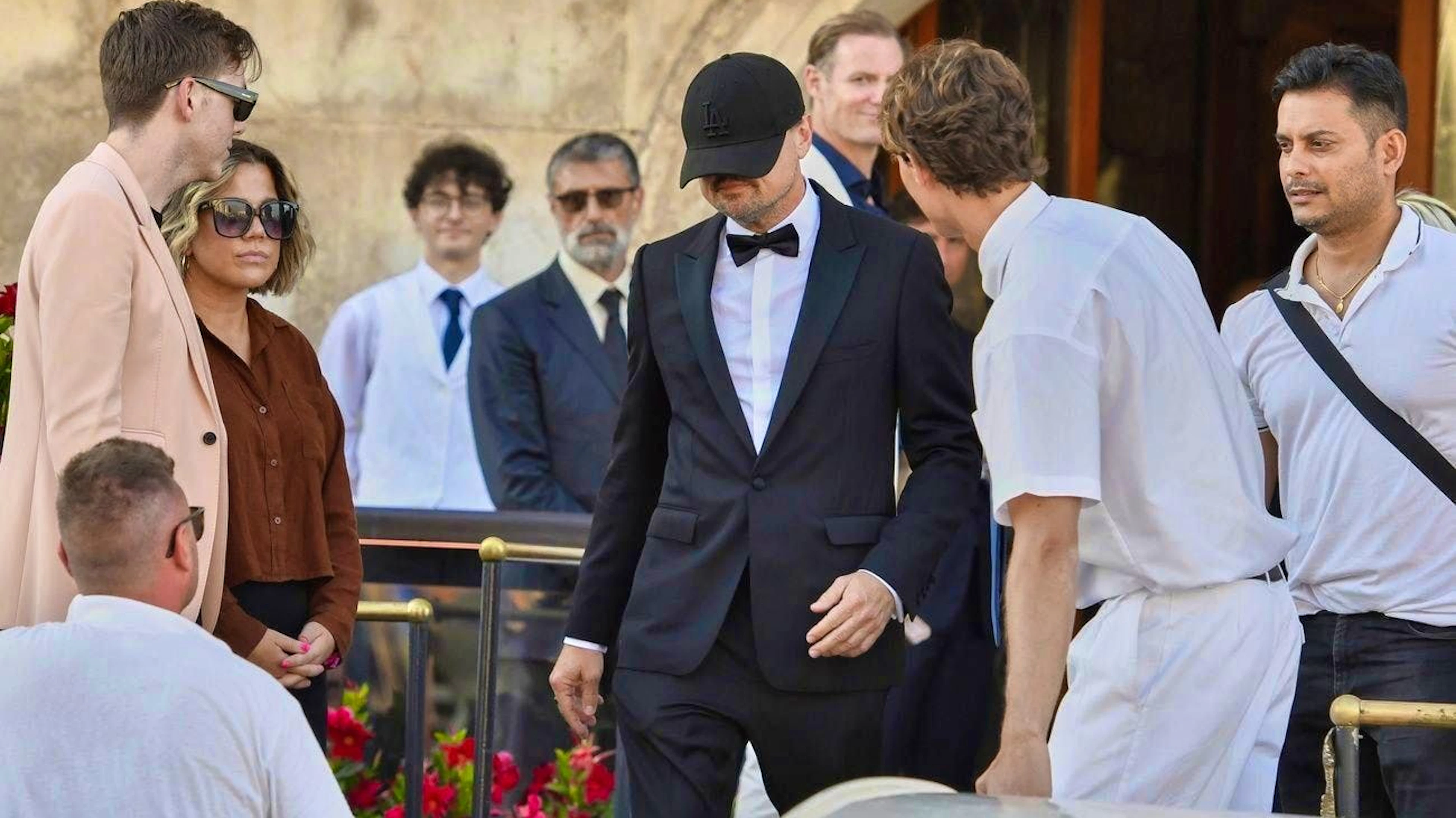 Leonardo DiCaprio is camera-shy.
