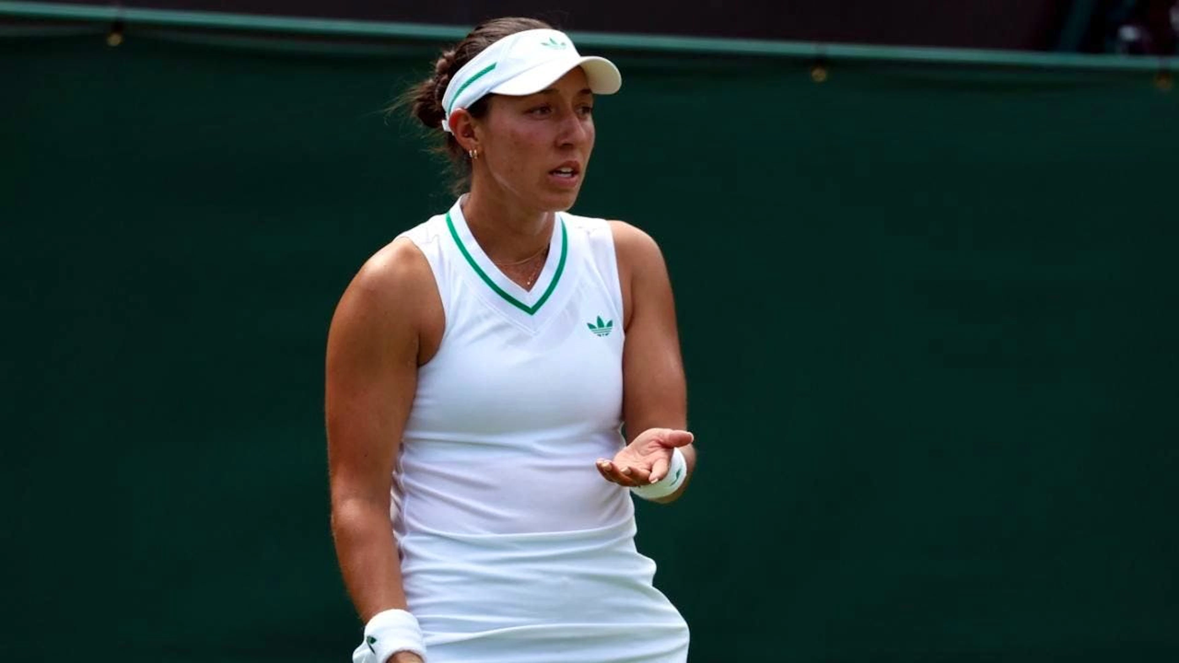 Jessica Pegula findet in der 1. Runde von Wimbledon gegen die Italienerin Elisabetta Cocciaretto keine Lösung
