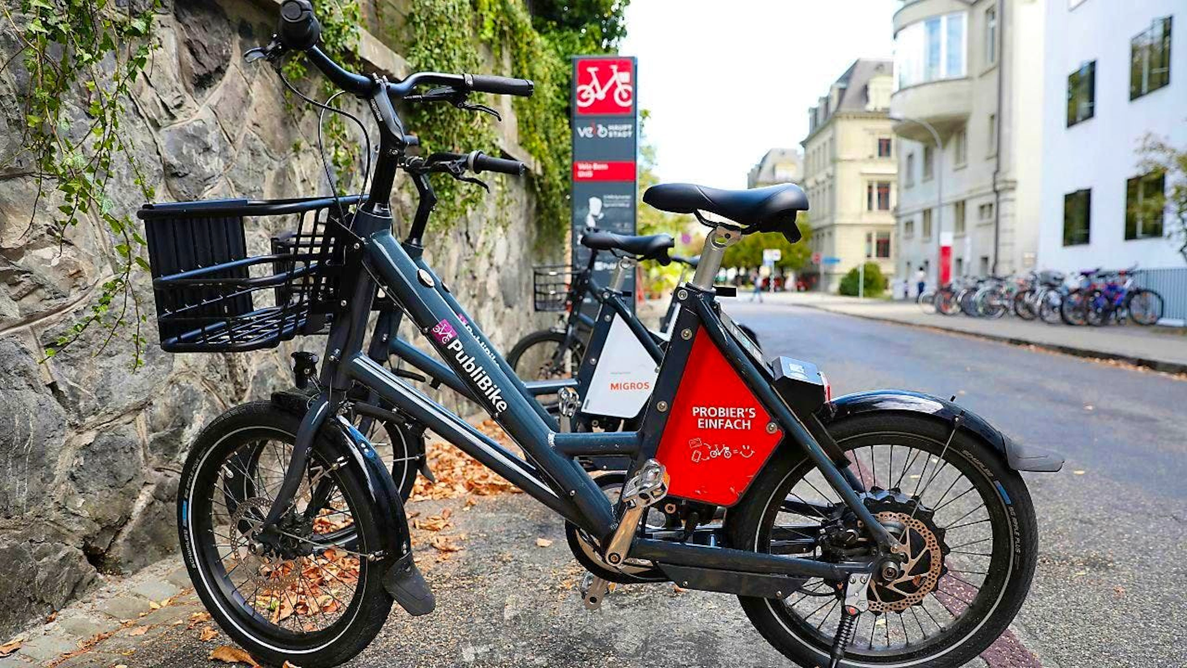 Rental bikes are in vogue: however, providers such as Publibike are subsidized by the state. (symbolic image)