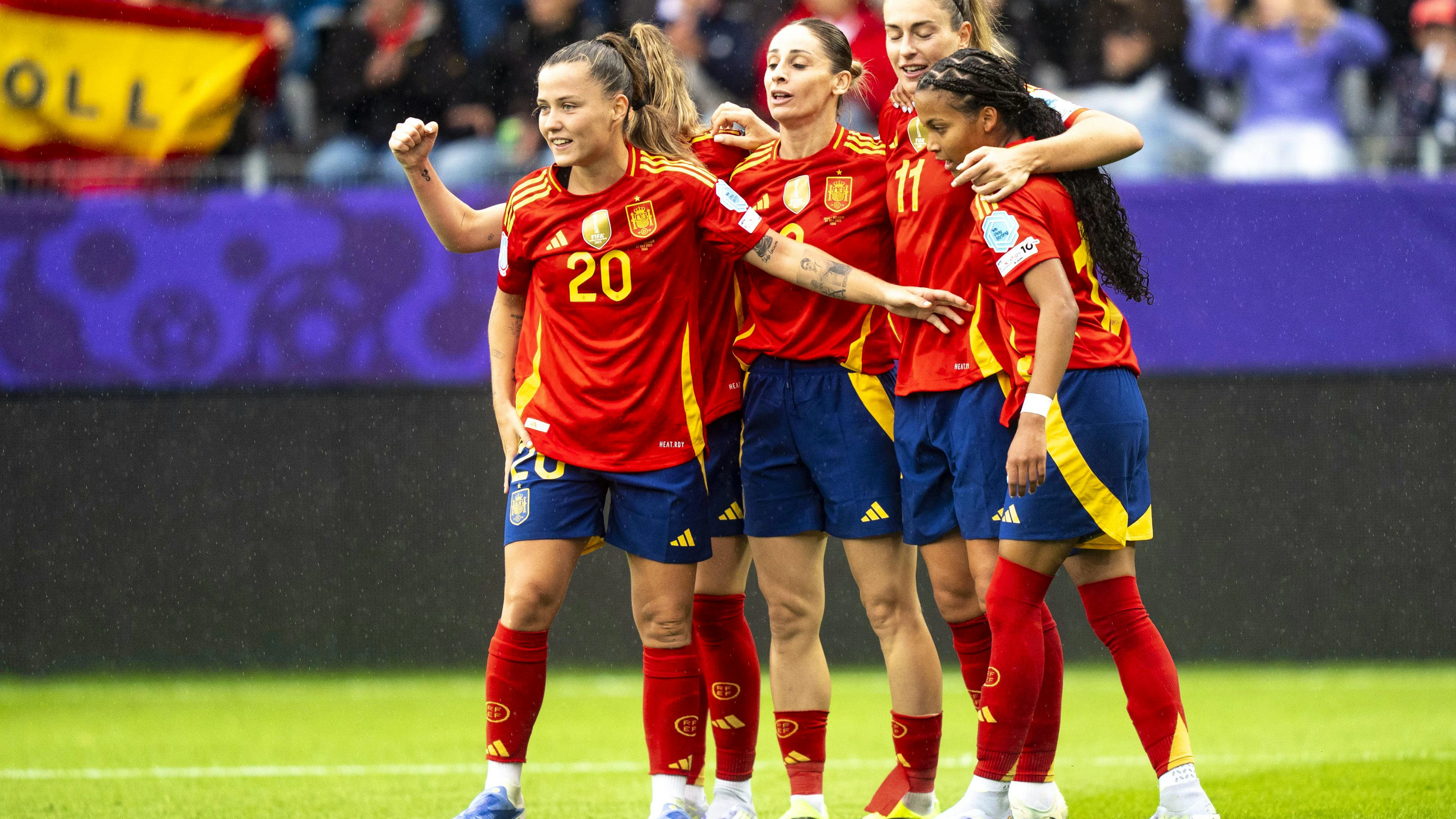 L’équipe d’Espagne s’est imposée 6-2 face à la Belgique.
