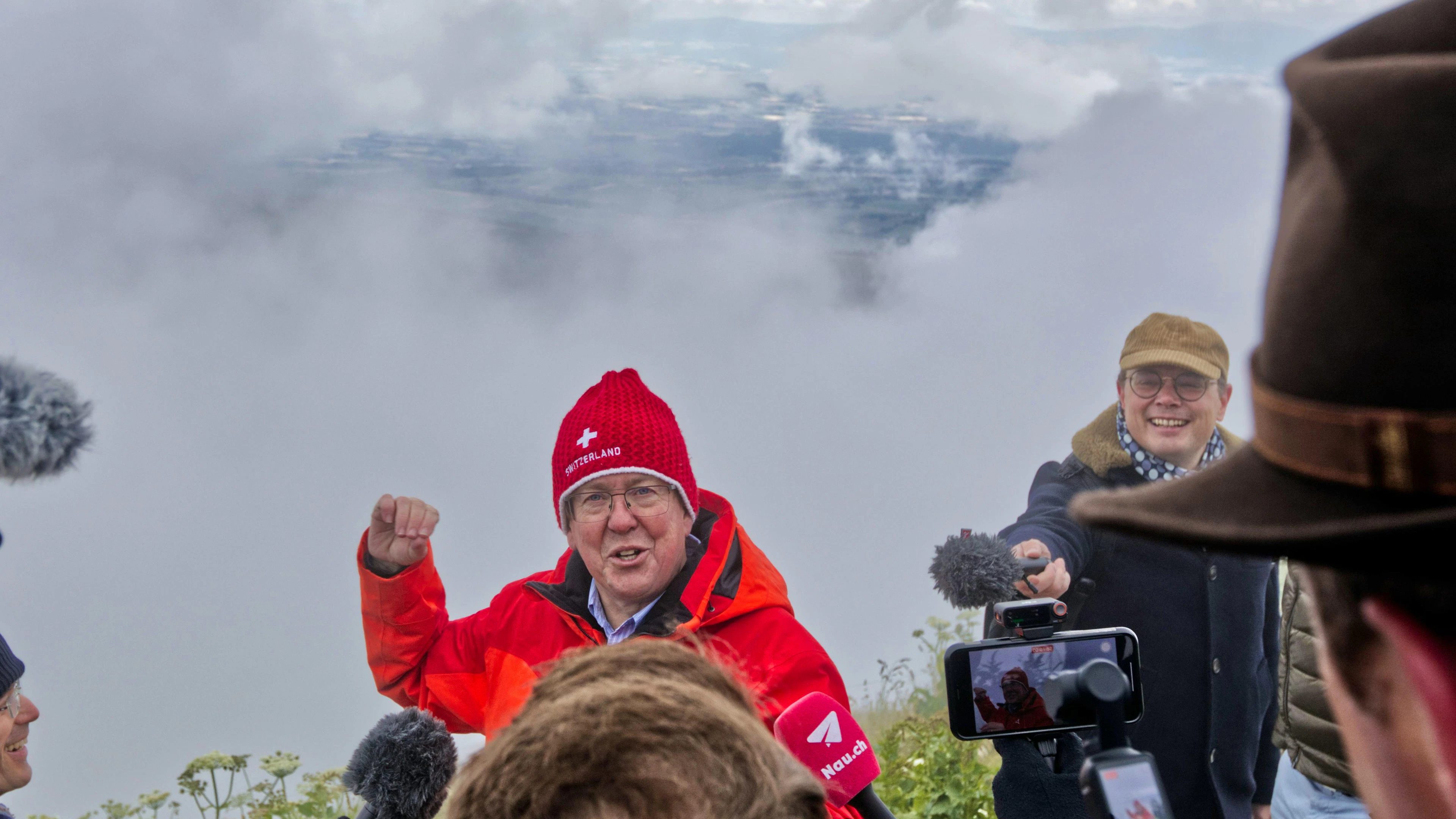Der Nebel verzog sich rasch – davor sorgte sich der Medienminister um die Schlagzeilen.