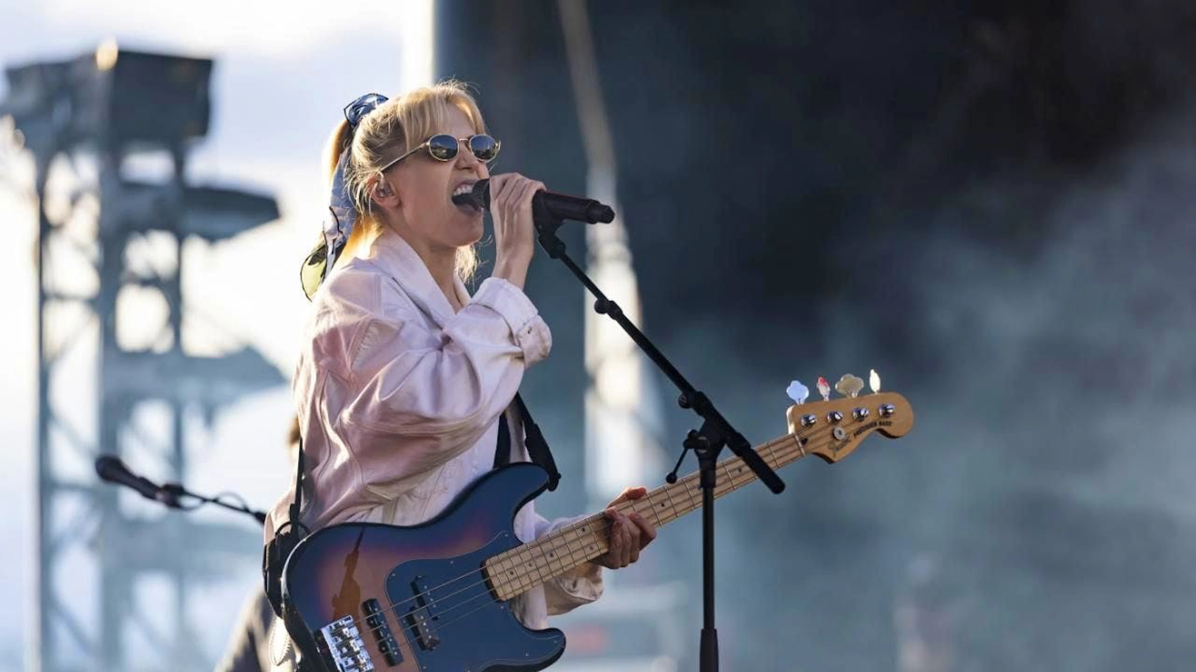 London Grammar-Sängerin Hannah Reid am Montreux Jazz Festival.